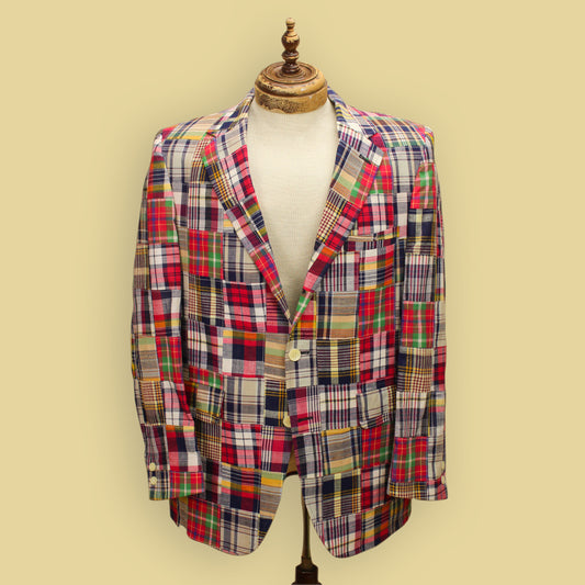 Jos. A Bank Patchwork Madras Sport Coat