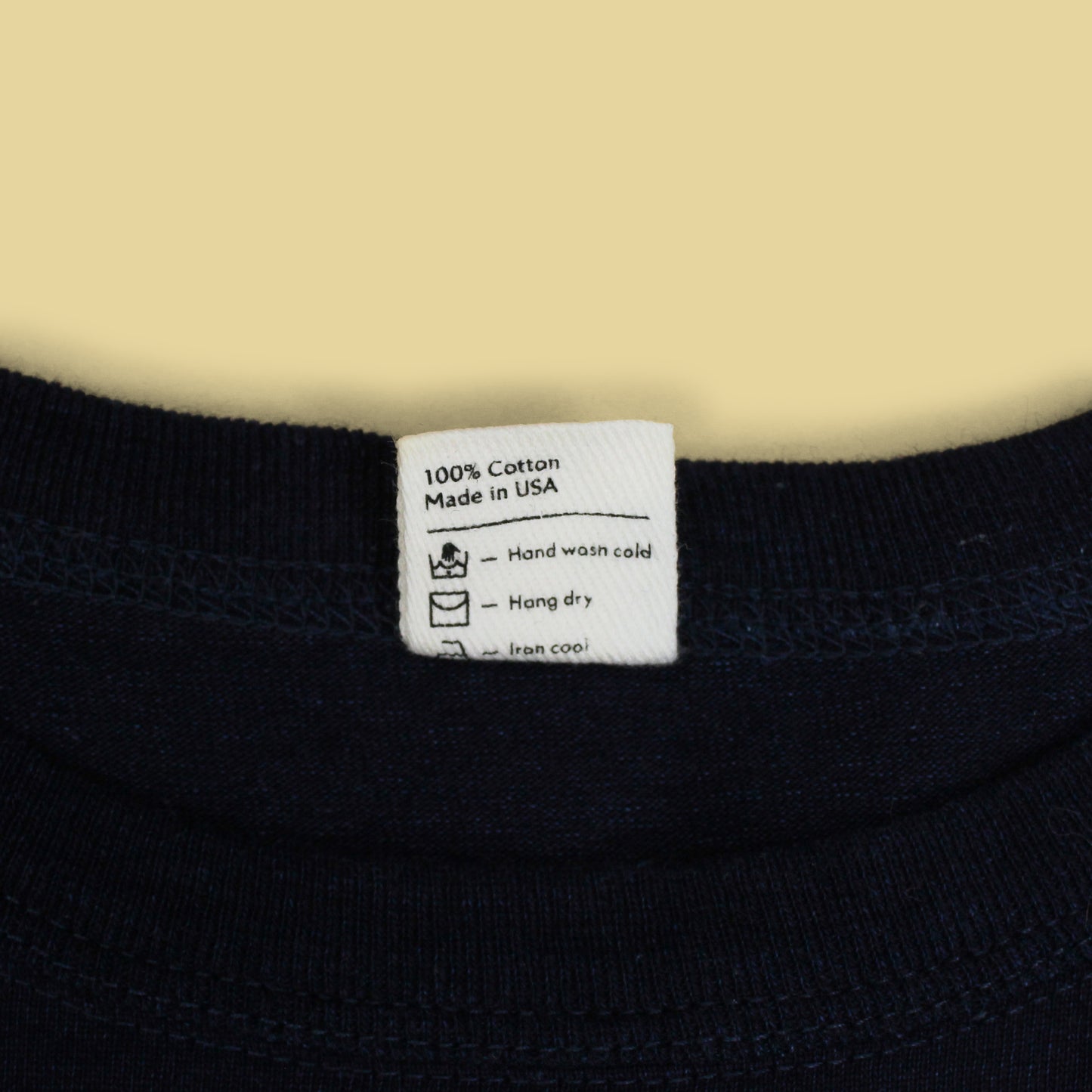 3Sixteen Indigo Cotton Heavyweight T-Shirt