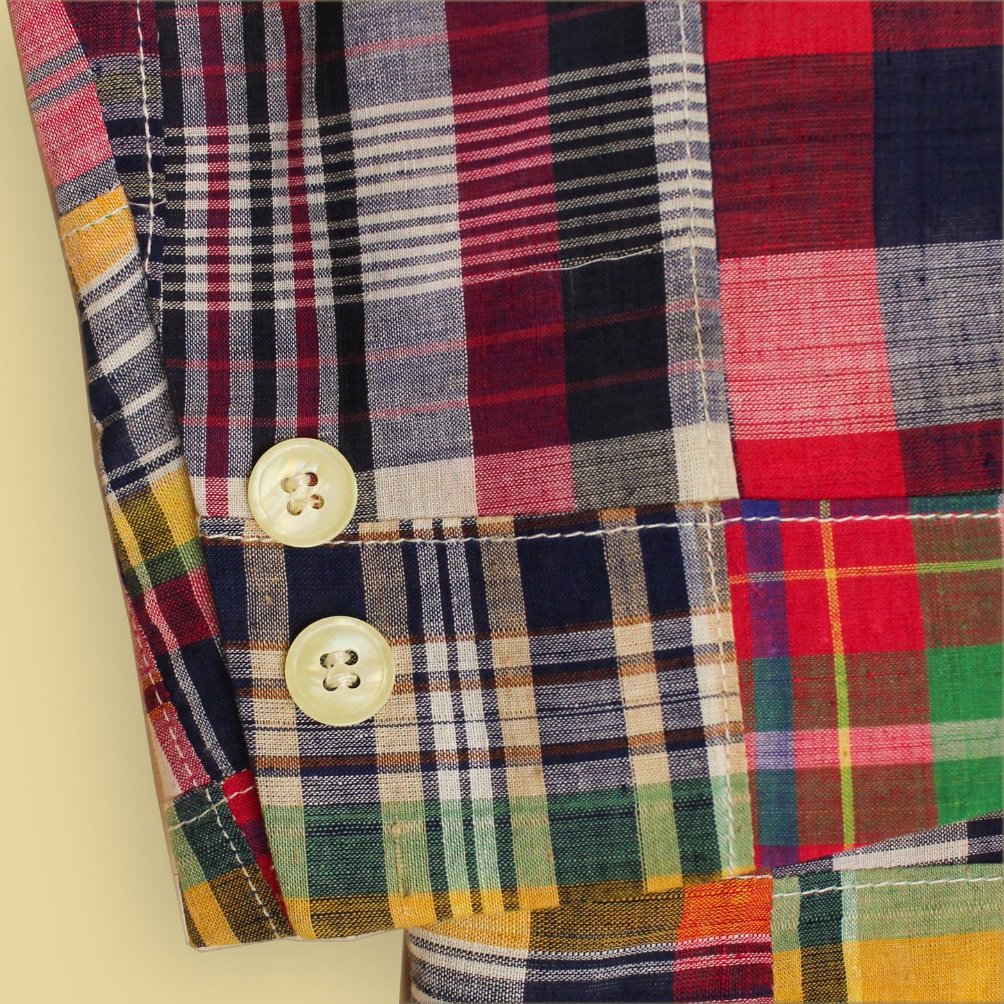 Jos. A Bank Patchwork Madras Sport Coat