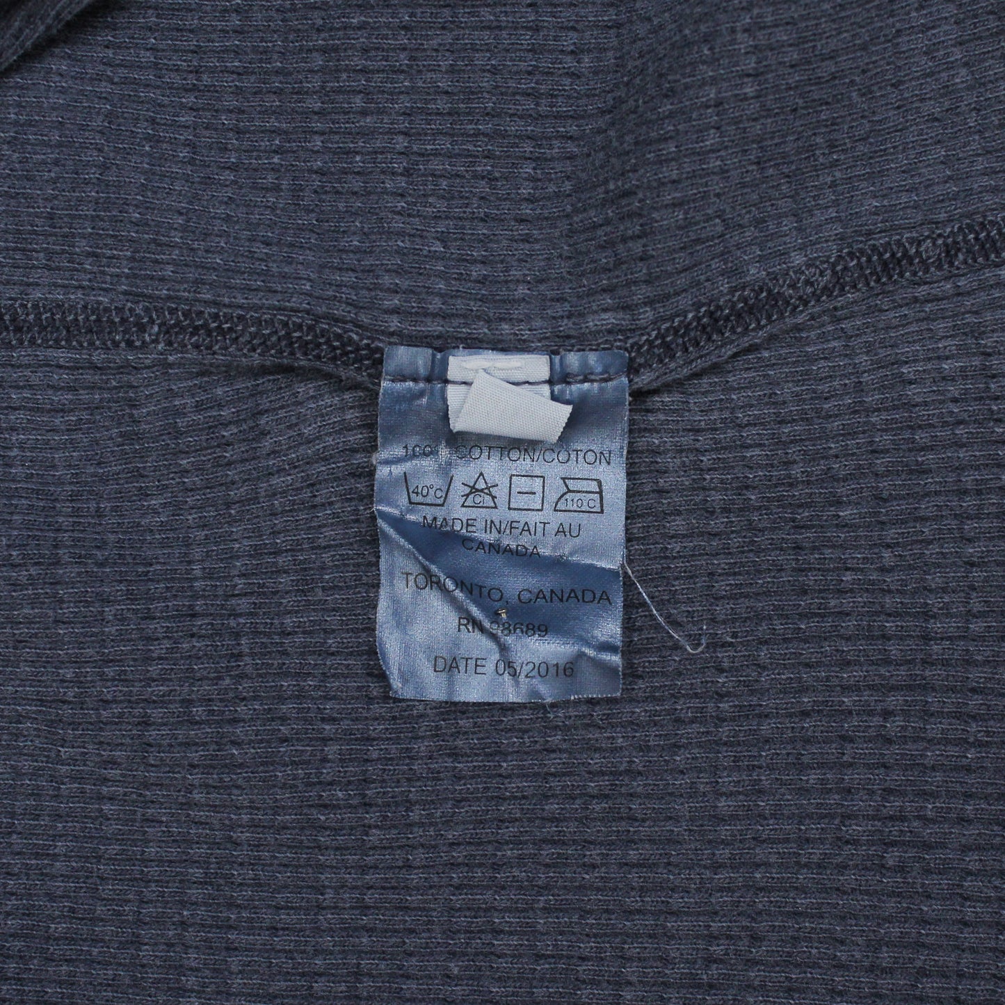 Todd Snyder x Champion Cotton Waffle Knit Thermal Shirt