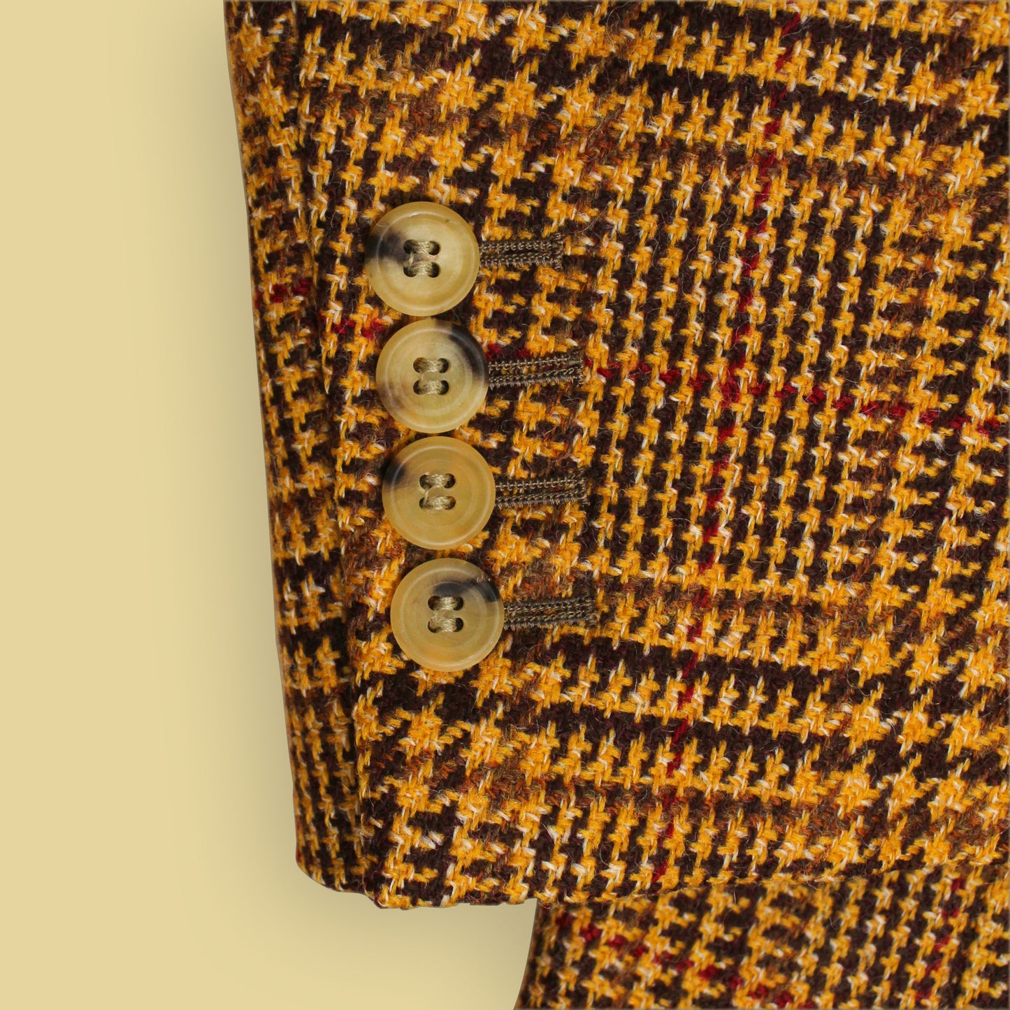 Paul Stuart Glen Plaid Wool Tweed Sport Coat