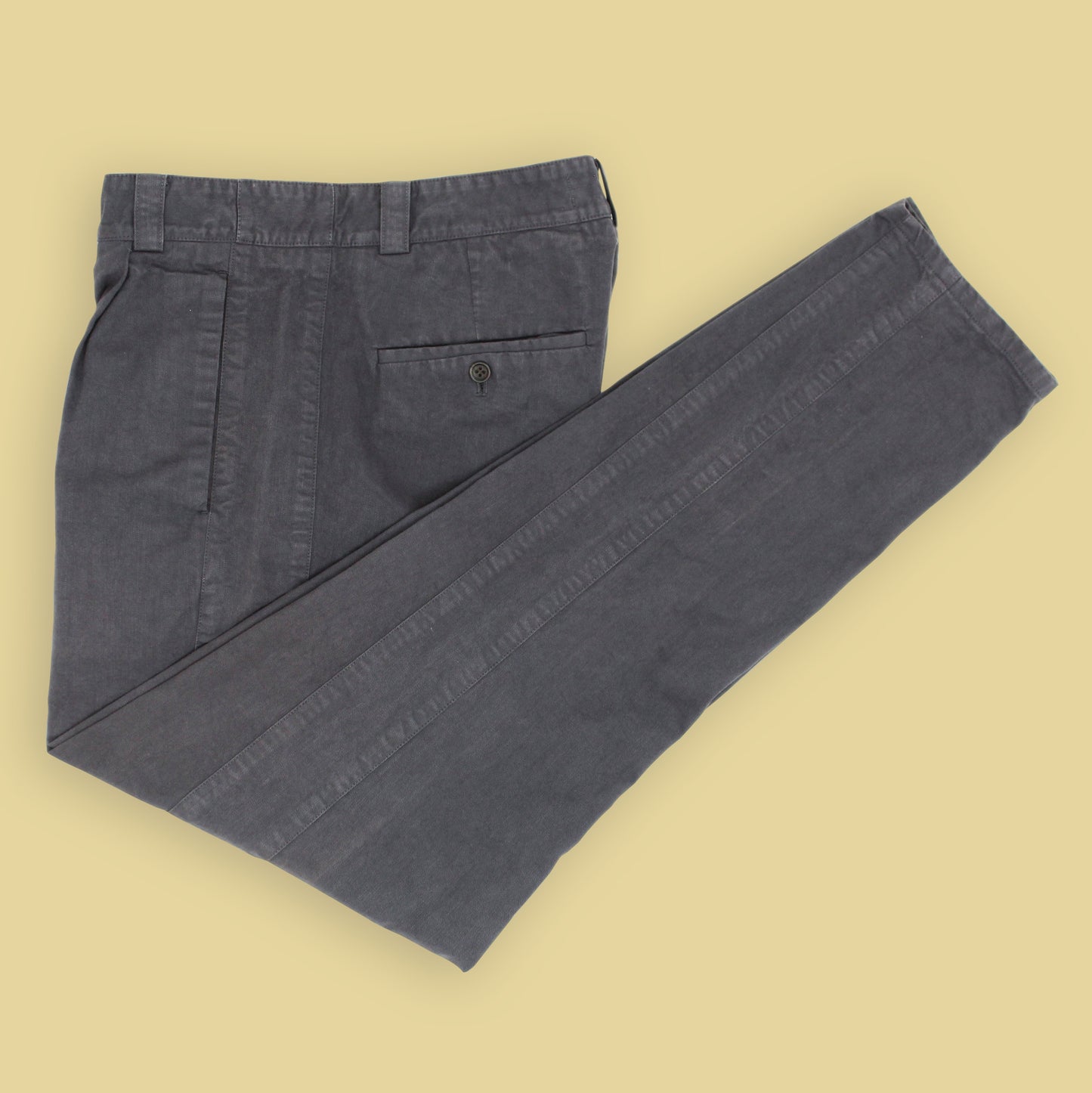 Robert Geller Cotton Single Pleat Trousers