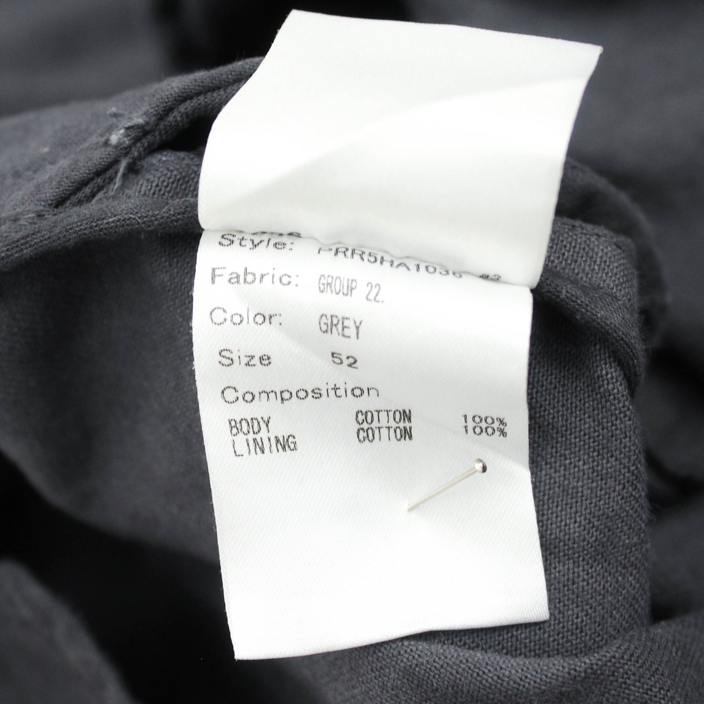 Robert Geller Cotton Single Pleat Trousers