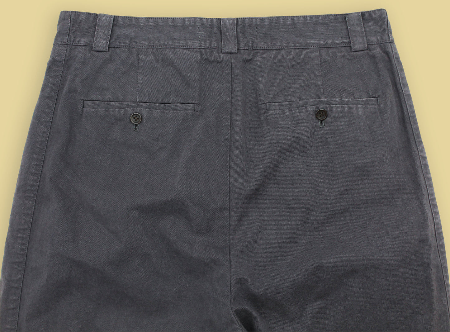 Robert Geller Cotton Single Pleat Trousers