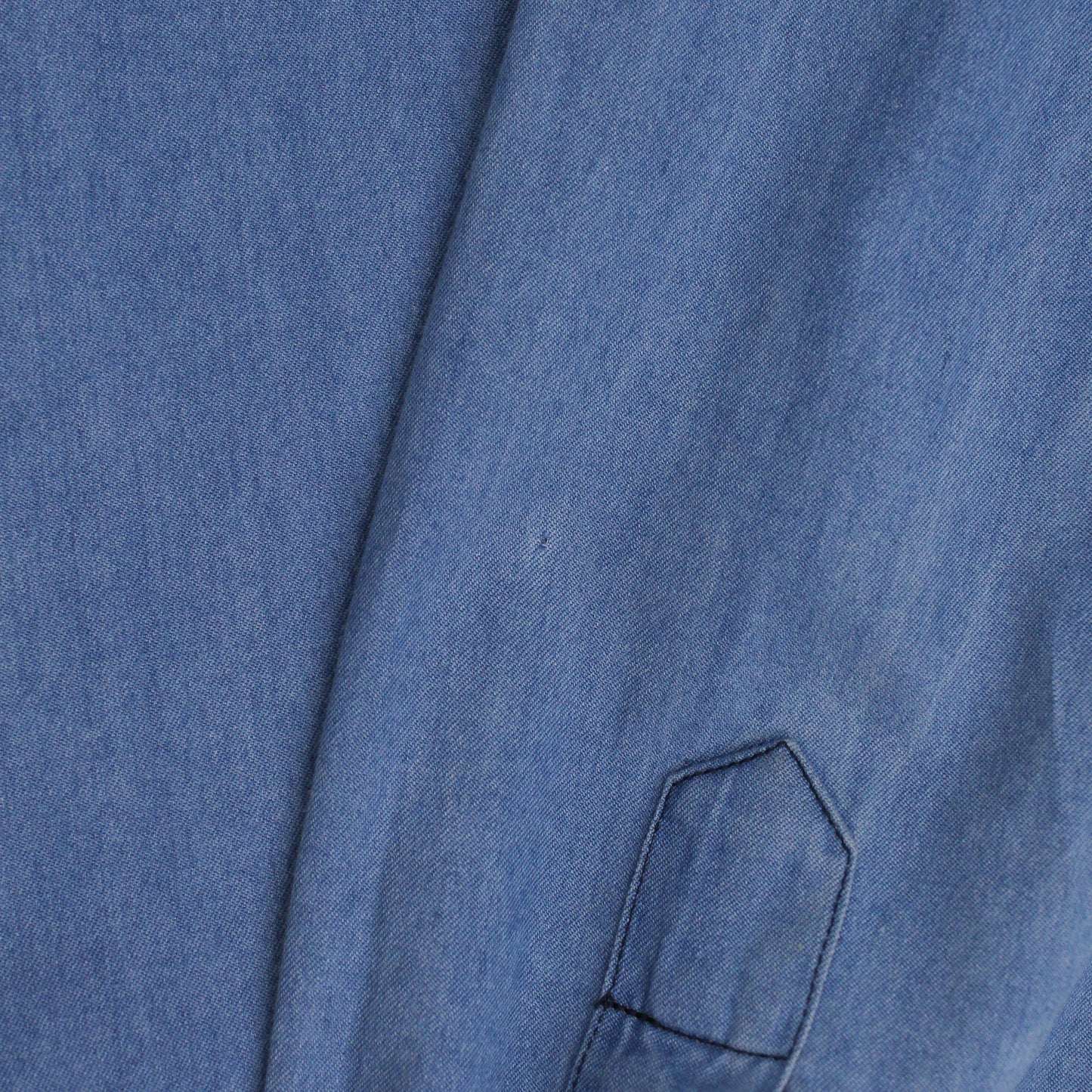 Drake's Cotton Chambray Cutaway Collar Dress Shirt