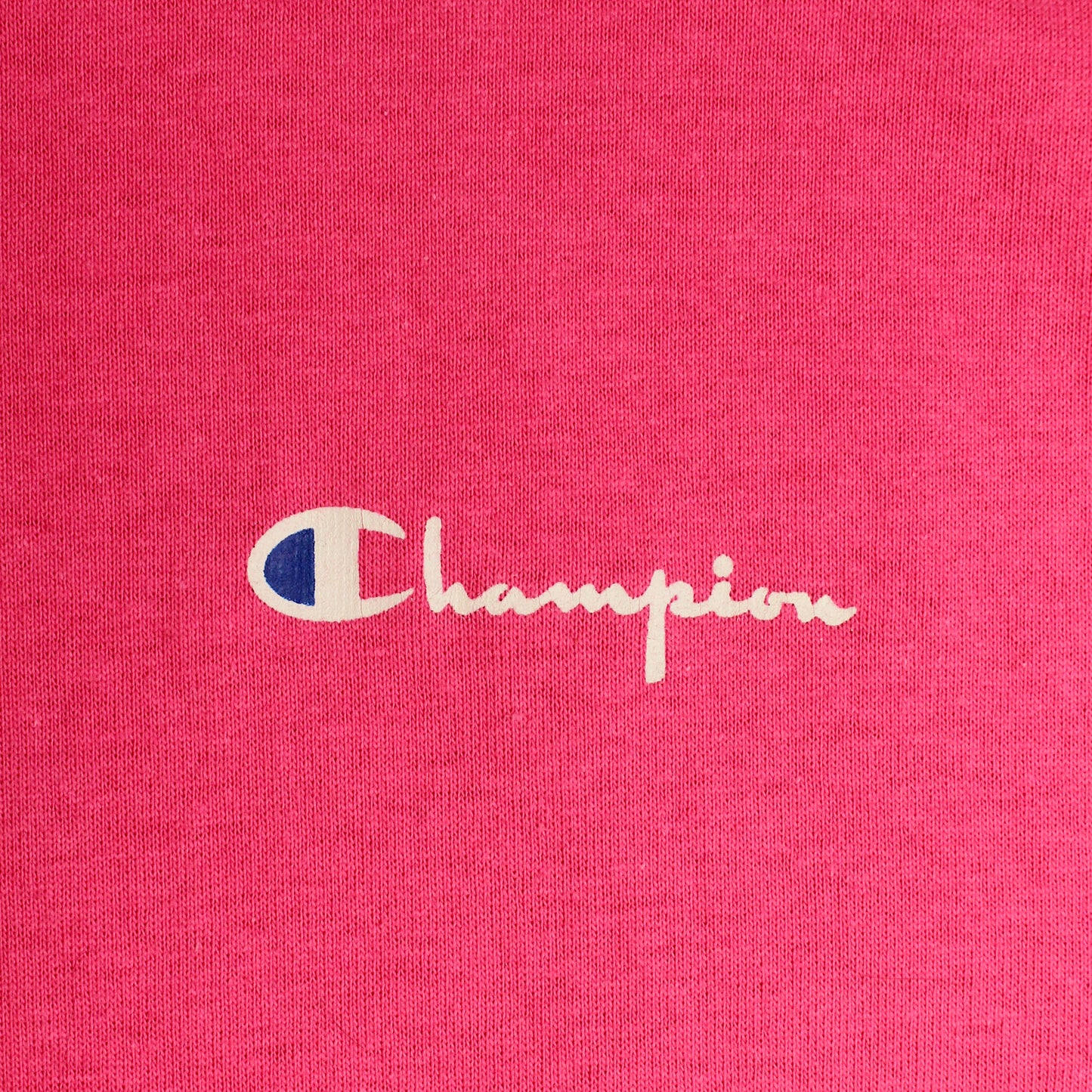 Champion Logo Print Cotton T-Shirt