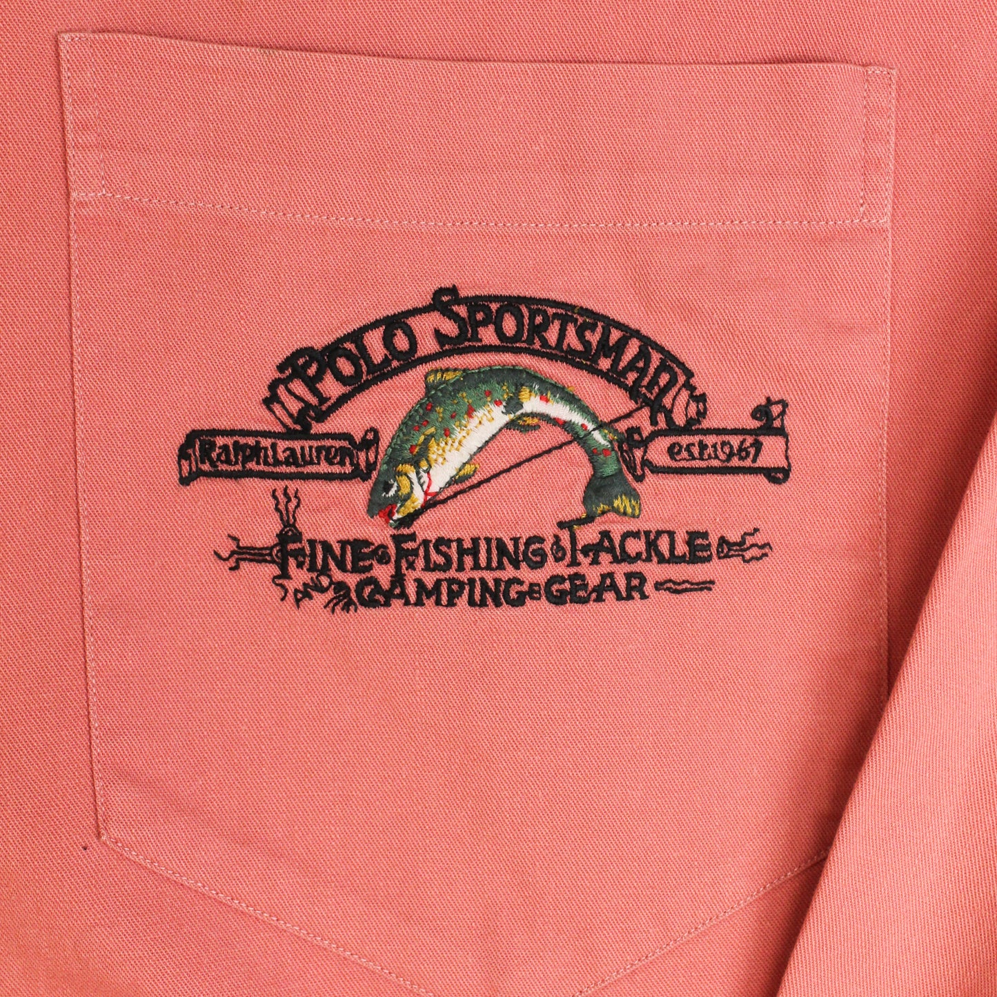Polo Country Sportsman Logo Embroidered Button-Up Shirt