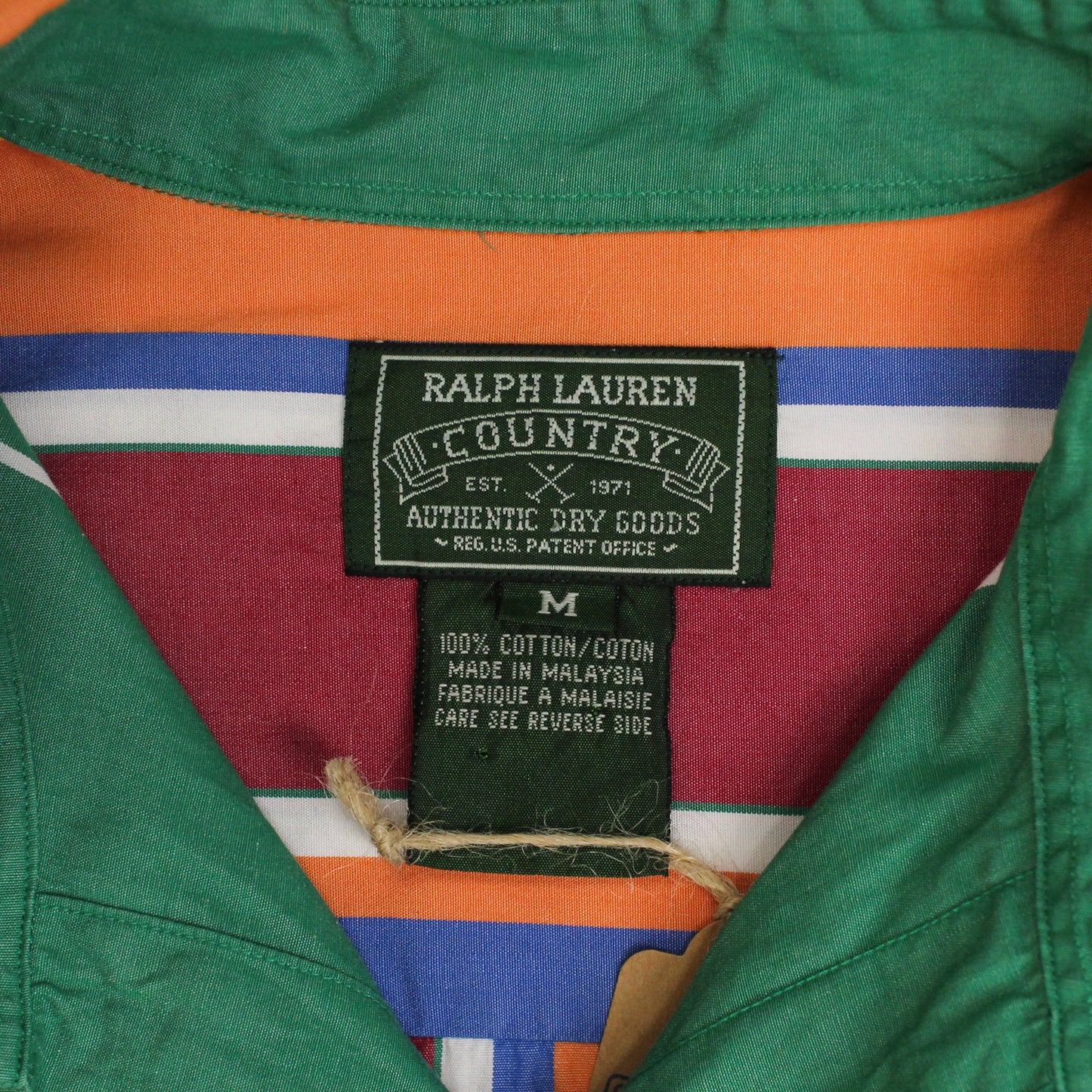 Polo Country Multi Stripe Cotton Button-Up Shirt