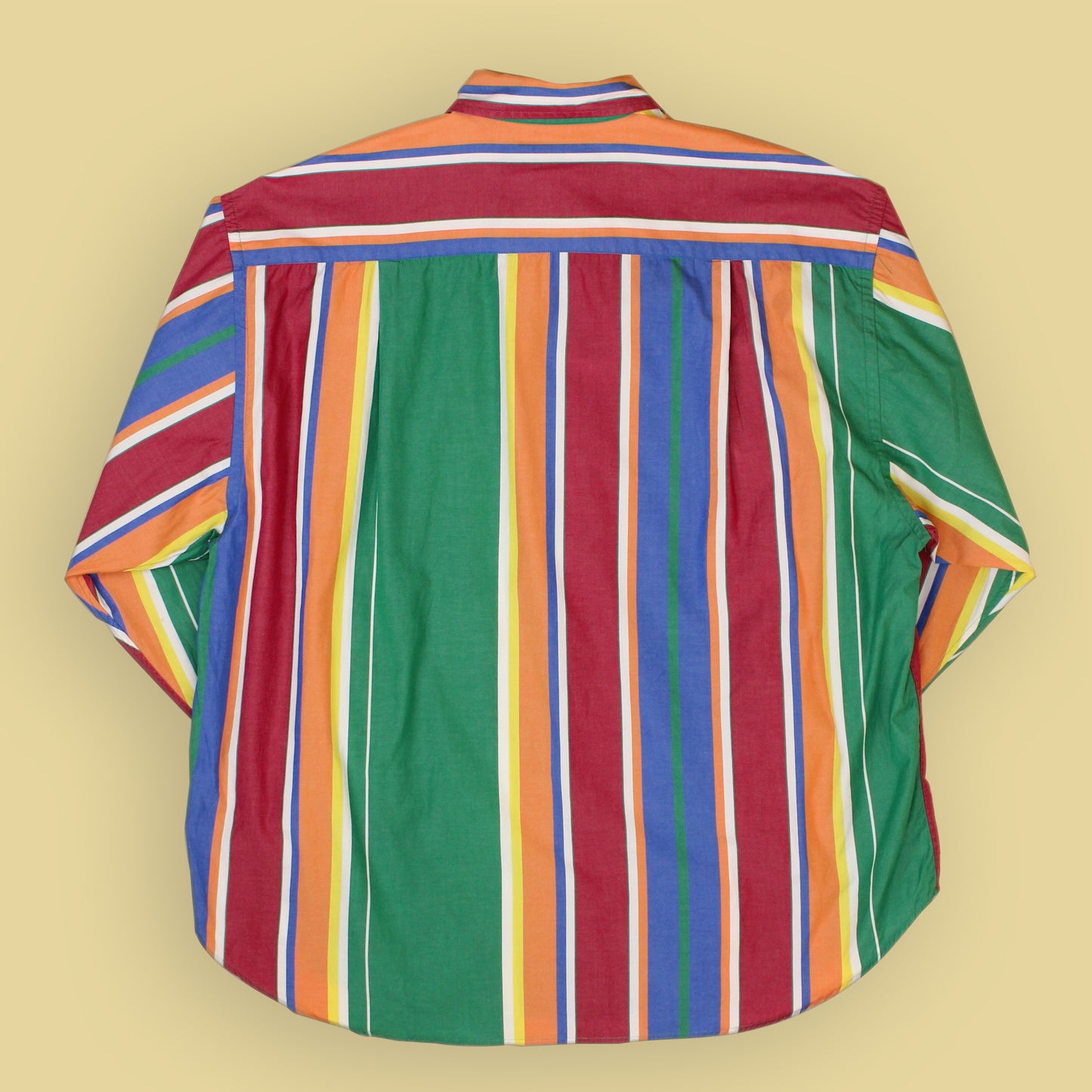 Polo Country Multi Stripe Cotton Button-Up Shirt