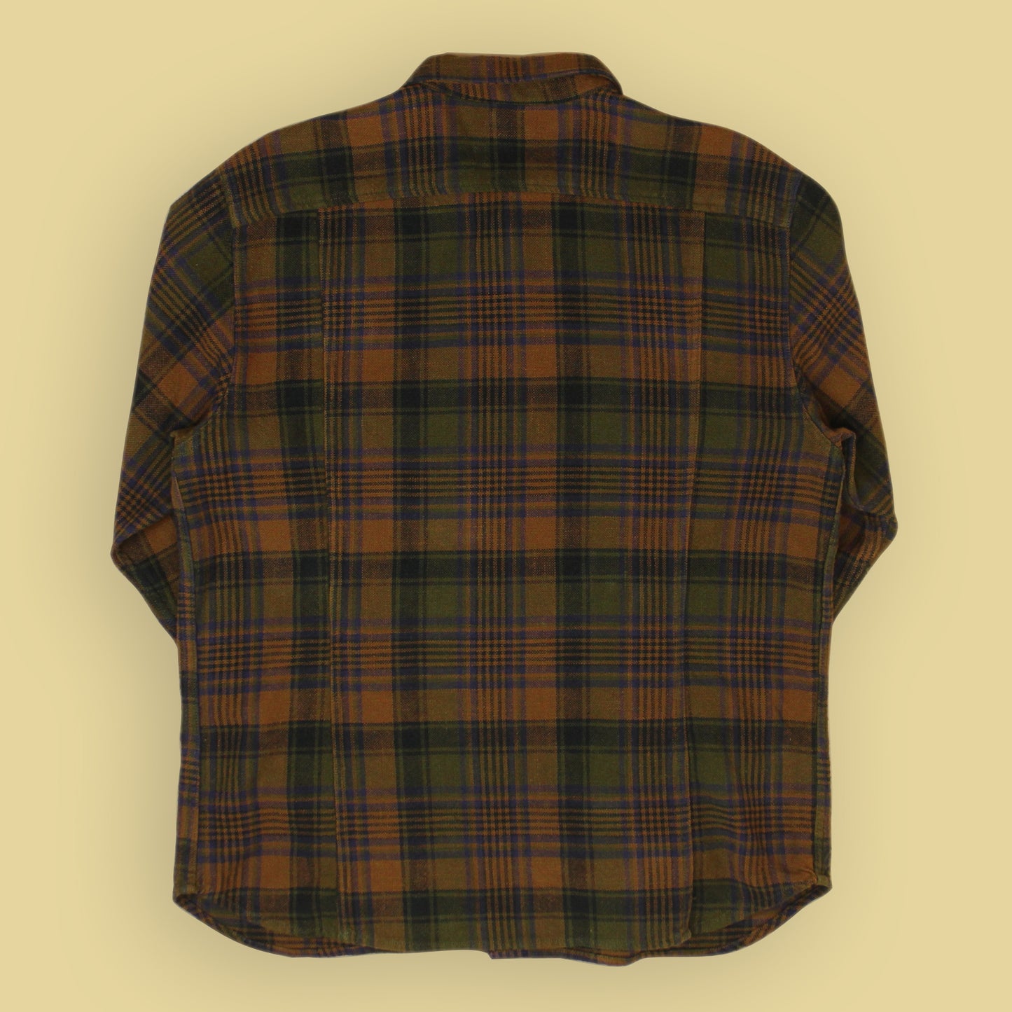 Corridor Plaid Slub Cotton Flannel Shirt