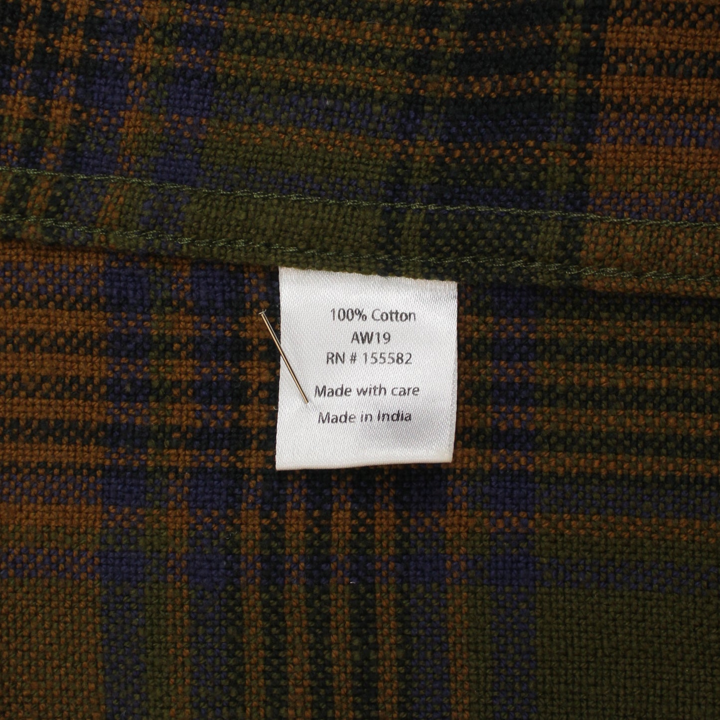 Corridor Plaid Slub Cotton Flannel Shirt