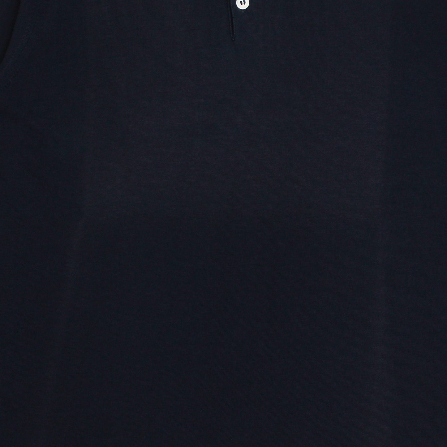 Eleventy Gauze Knit Cotton Polo Shirt