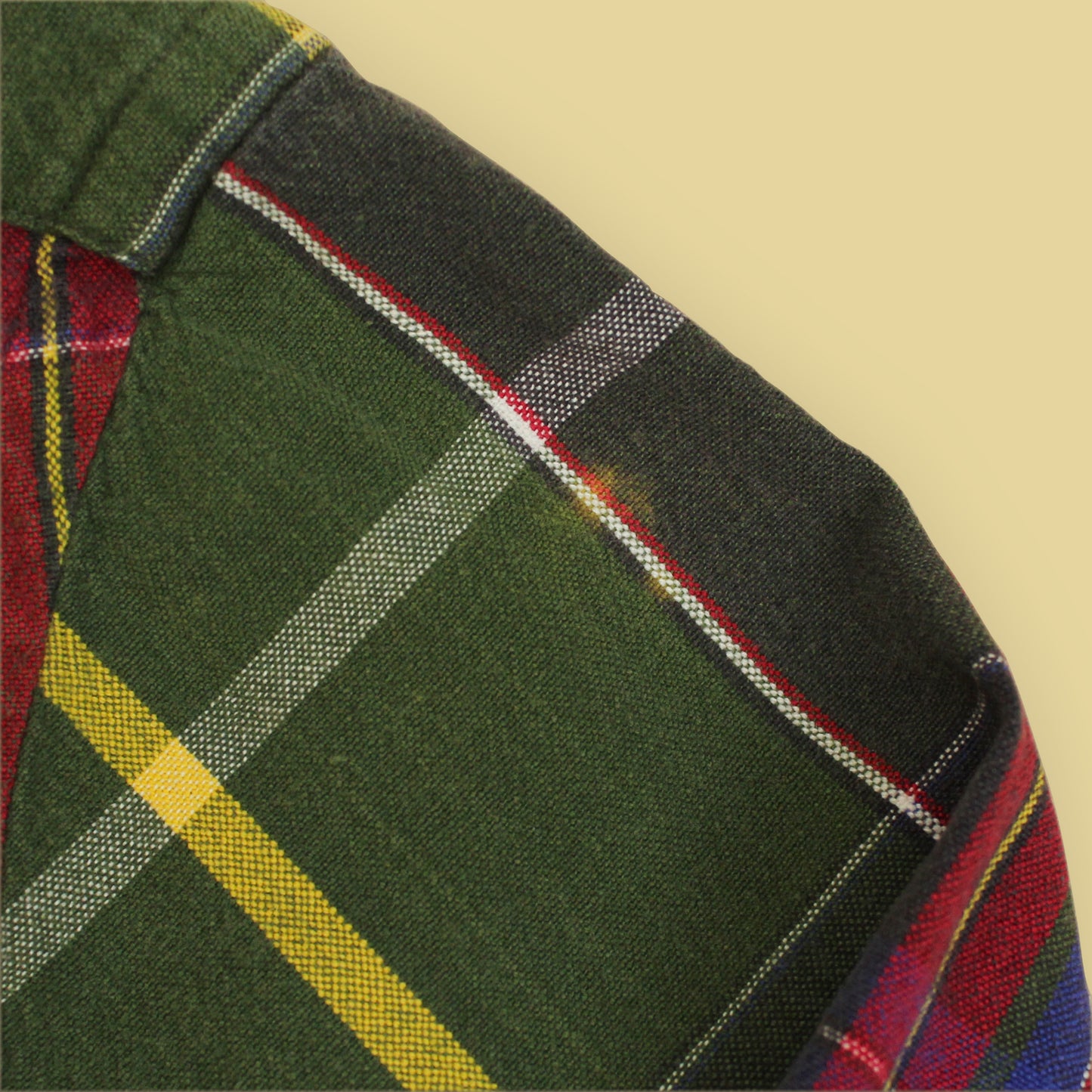 Gitman Vintage Plaid Oxford Cloth Cotton Button Down Shirt
