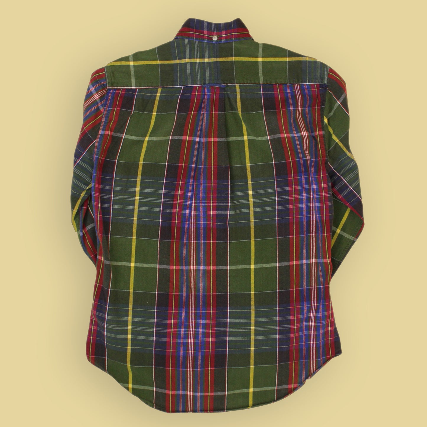 Gitman Vintage Plaid Oxford Cloth Cotton Button Down Shirt