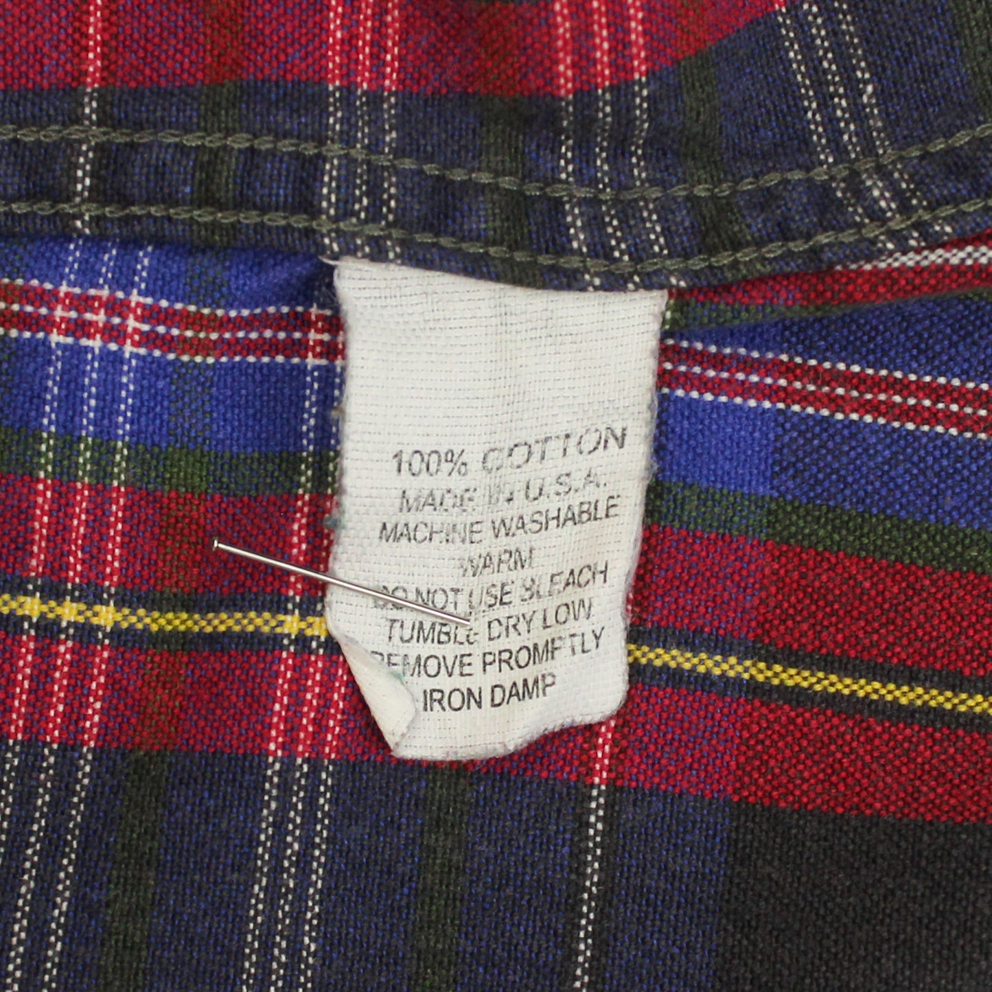 Gitman Vintage Plaid Oxford Cloth Cotton Button Down Shirt