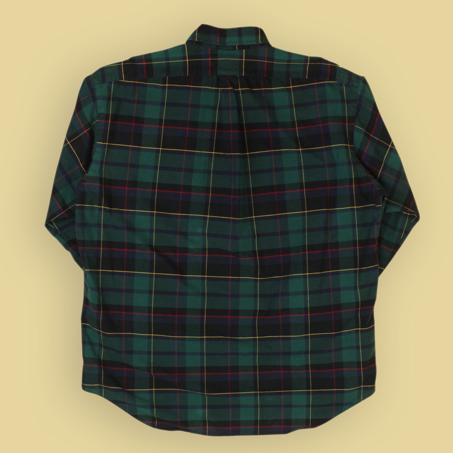 Polo Ralph Lauren Plaid Cotton Scottie Dog Embroidered Blake Button Down Shirt