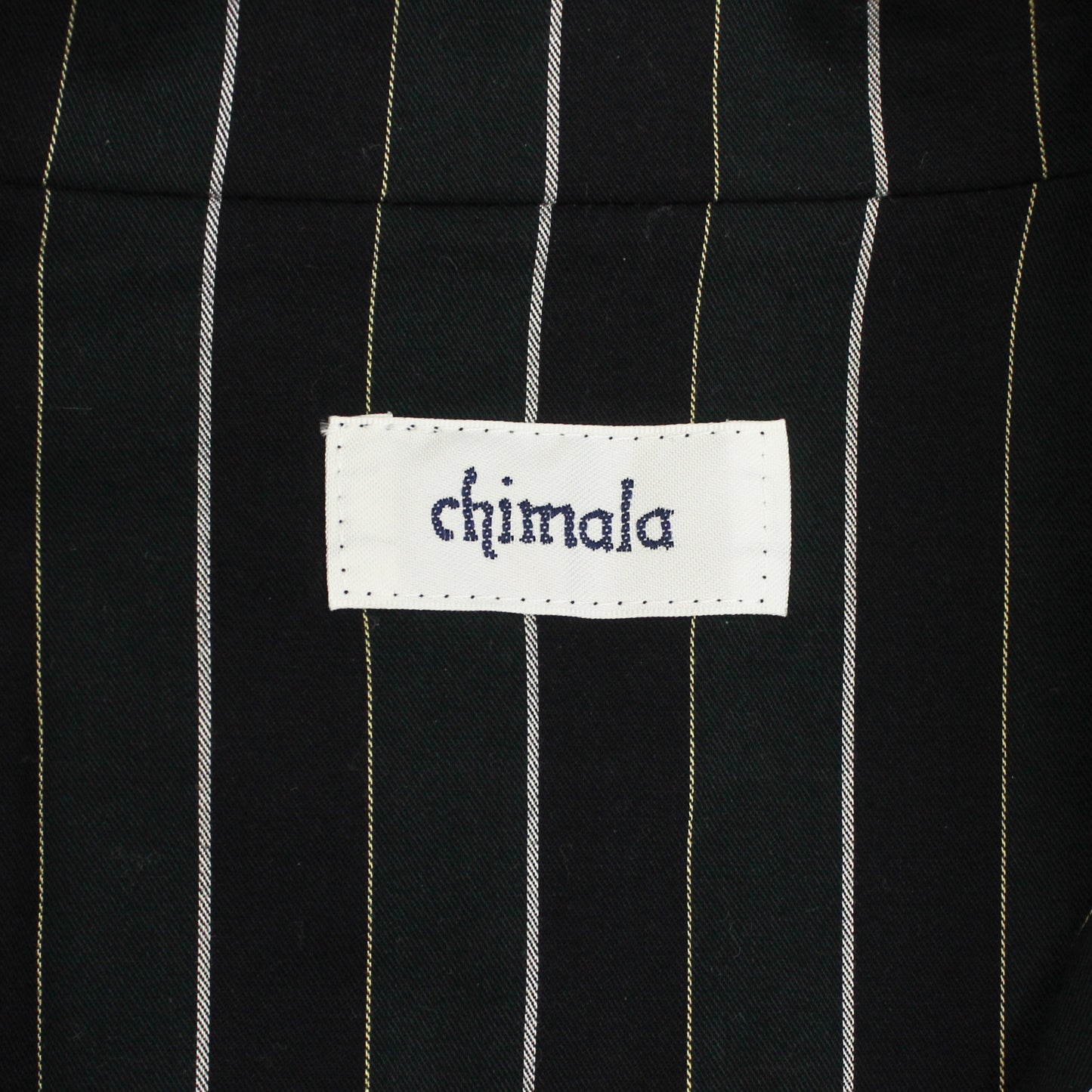 Chimala Striped Cotton Pajama Shirt Jacket
