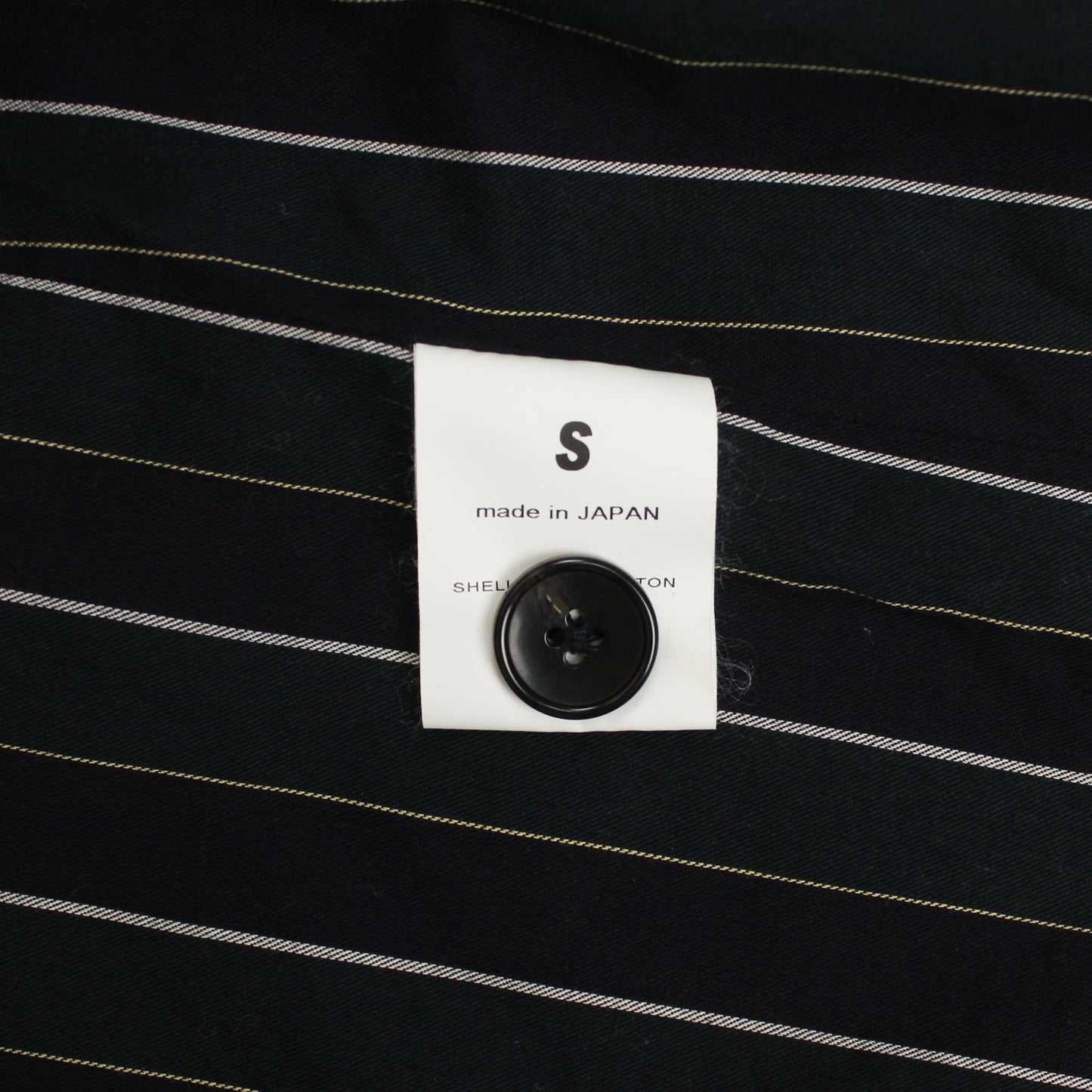 Chimala Striped Cotton Pajama Shirt Jacket