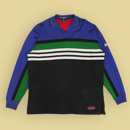 Polo Sport Striped Soccer Jersey Shirt