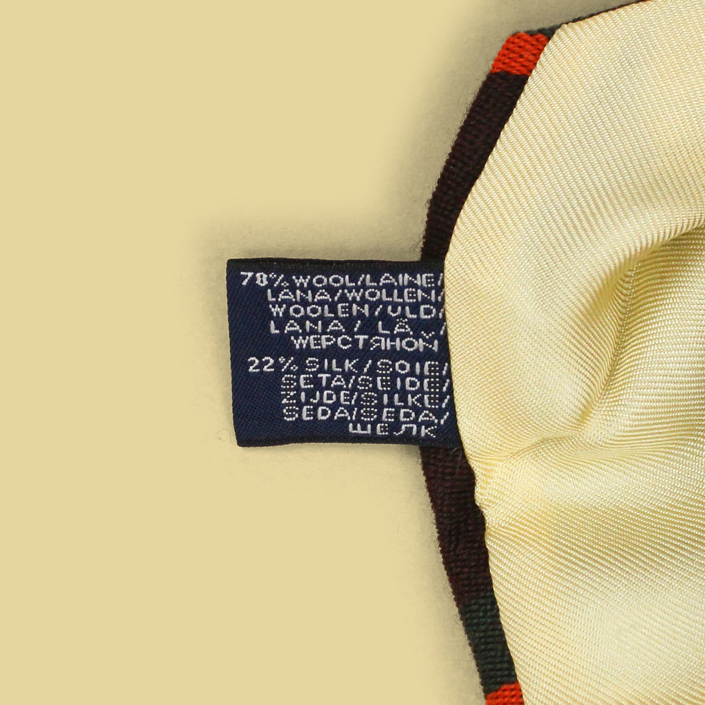 Polo Ralph Lauren Stripe Wool Silk Flannel Tie