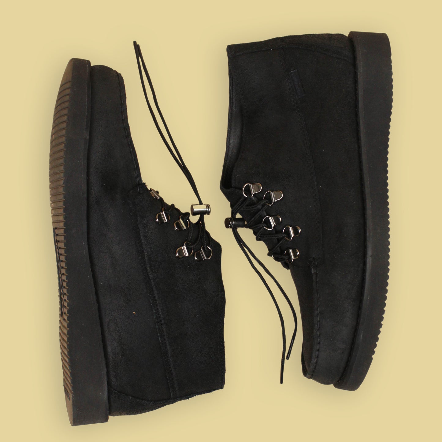 Sebago x Engineered Garments Waxed Suede Overlap Mid Chukka Boots