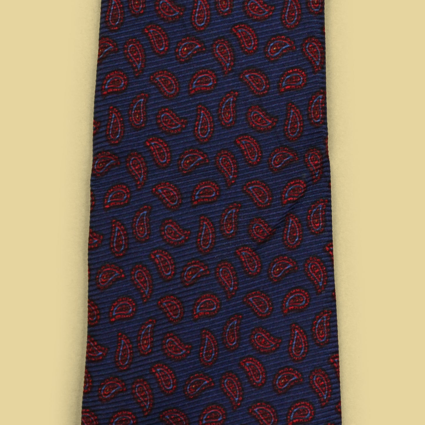 J. Press Burlington Knot Foulard Print Silk Tie