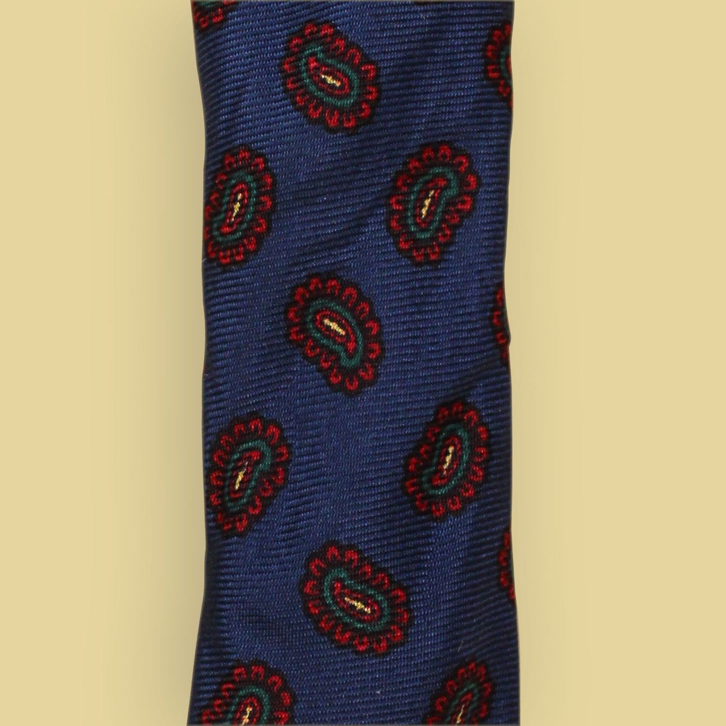 J. Press Paisley Foulard Print The Burlington Knot Tie