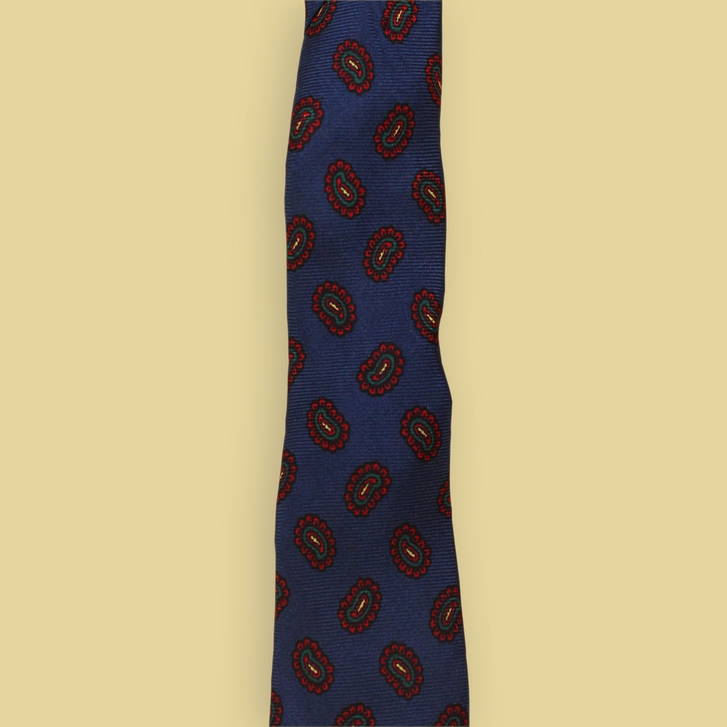 J. Press Paisley Foulard Print The Burlington Knot Tie