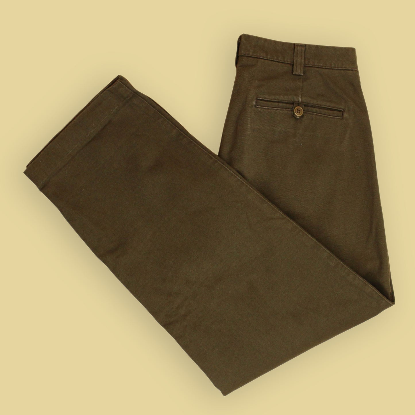 MHL Margaret Howell Heavy Cotton Single Pleat Chino Pants