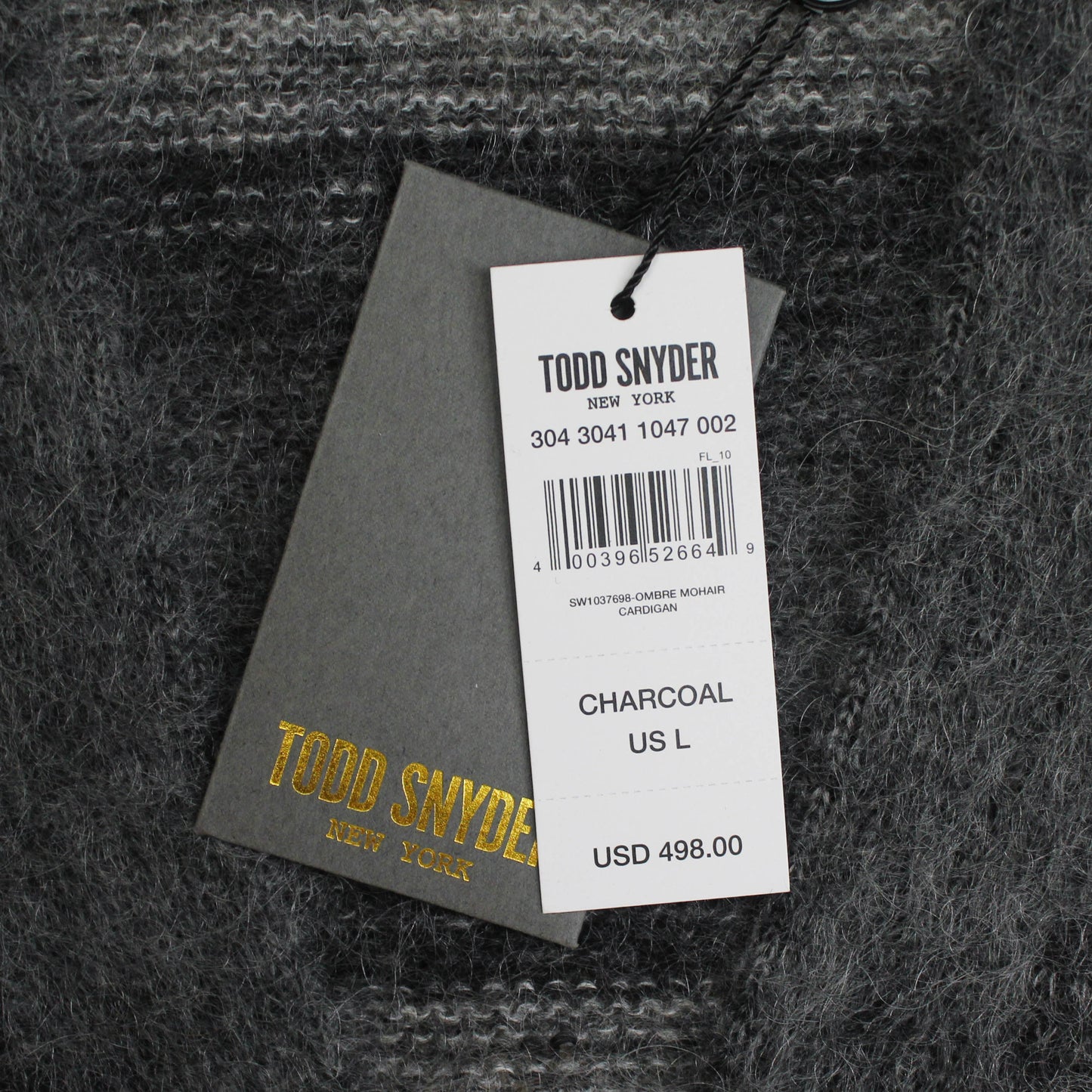 Todd Snyder Ombre Mohair Cardigan