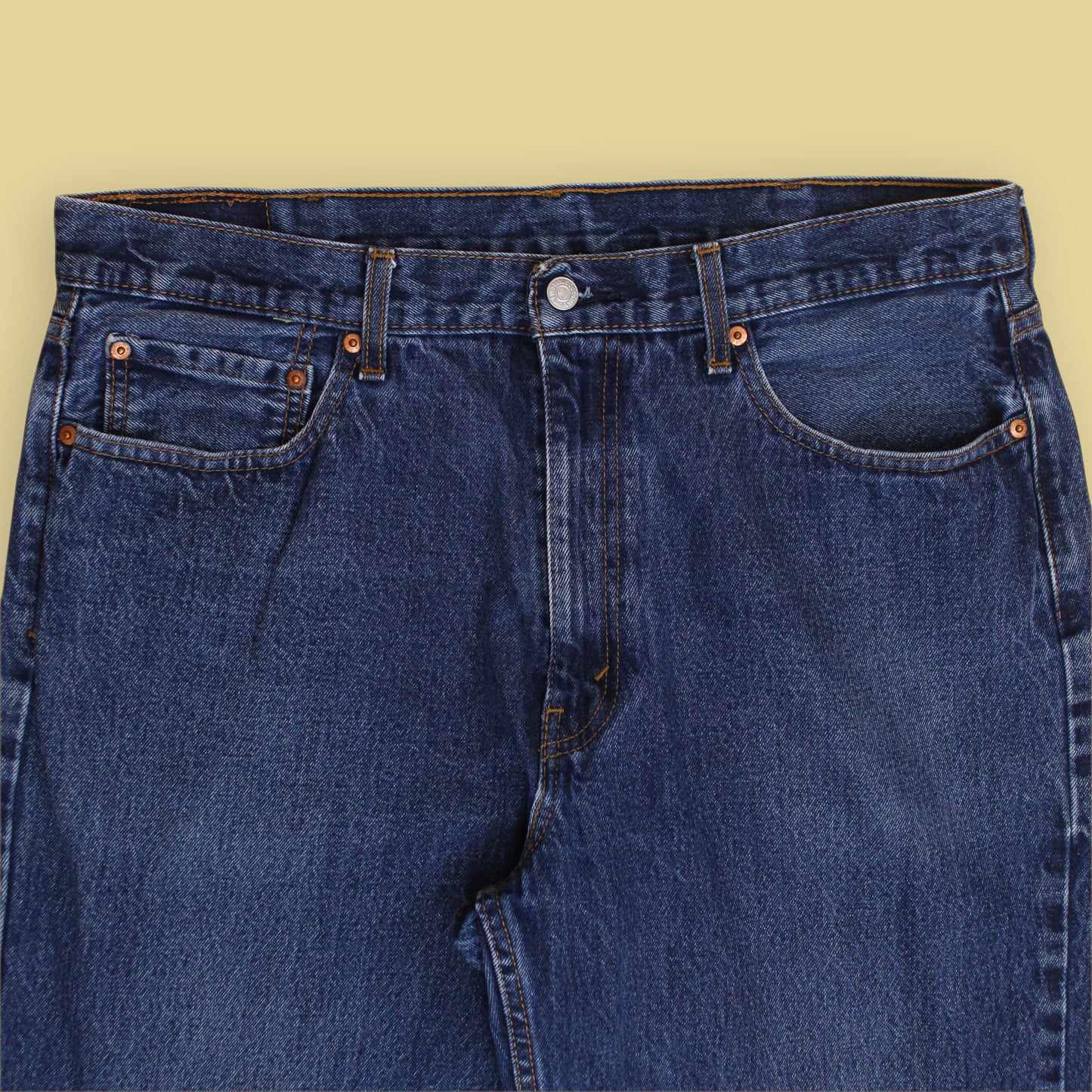 Levi's Stonewash Denim 550 Relaxed Fit Jeans