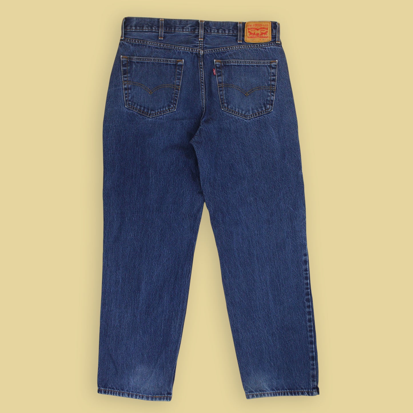 Levi's Stonewash Denim 550 Relaxed Fit Jeans