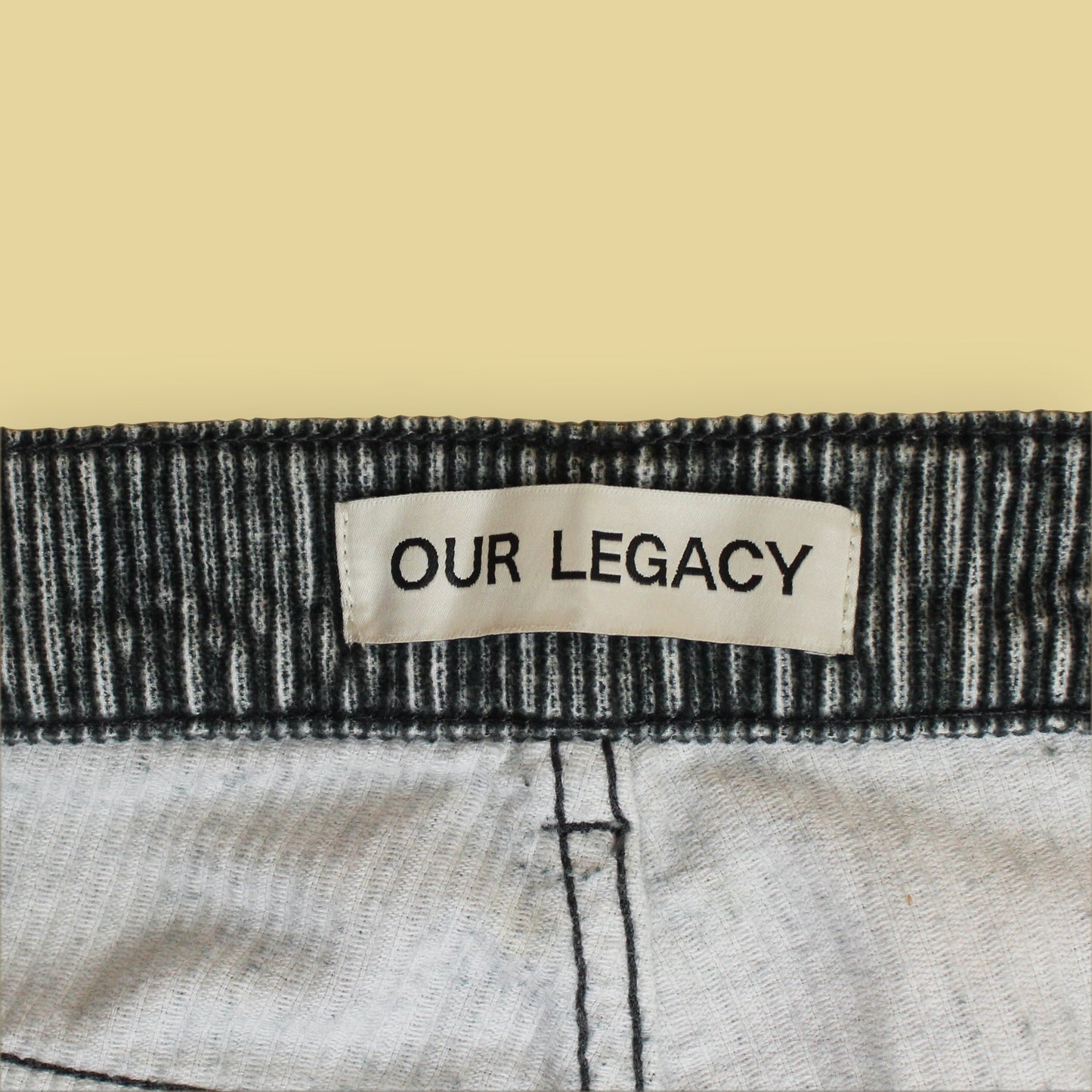 Our Legacy Digital Dark Aurora Cord Third Cut Pants