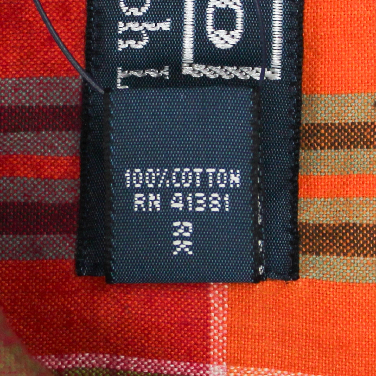 Polo Ralph Lauren Ikat Madras Pearl Snap Western Shirt