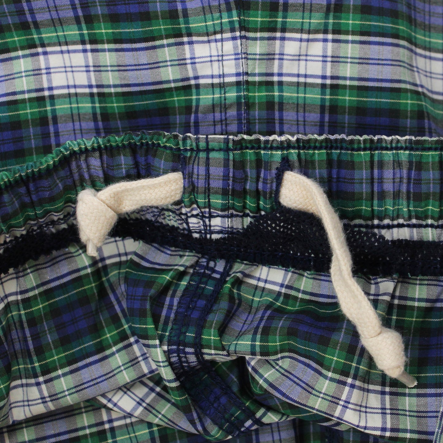 Polo Sport Tartan Cotton Nylon Swim Trunks