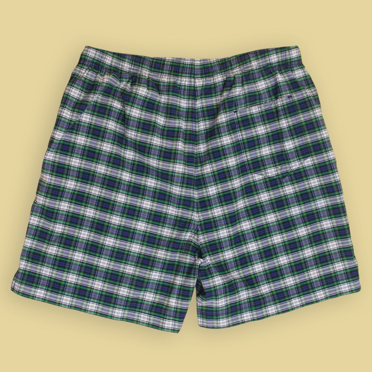 Polo Sport Tartan Cotton Nylon Swim Trunks