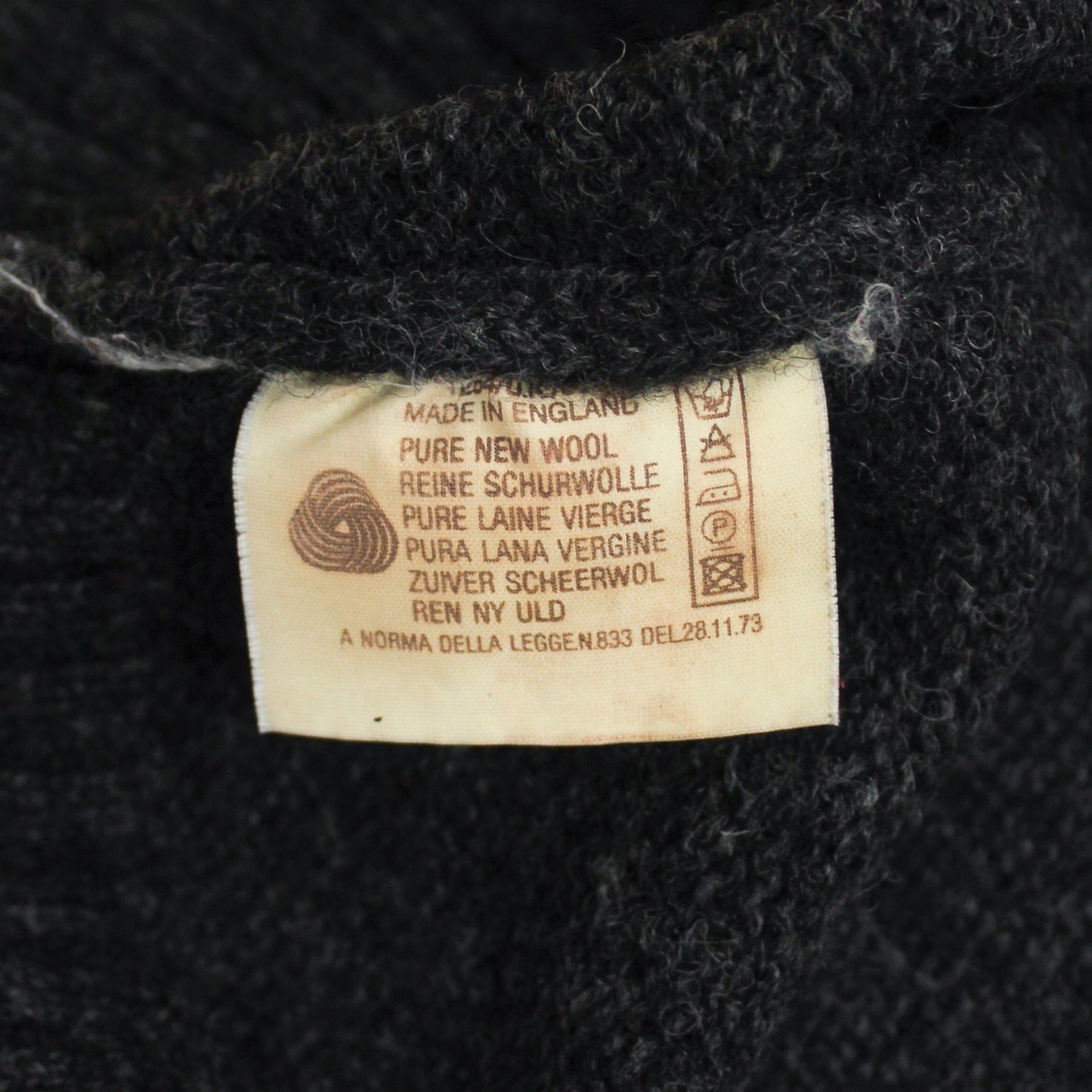 Alan Paine Shetland Wool Crew Neck Sweater