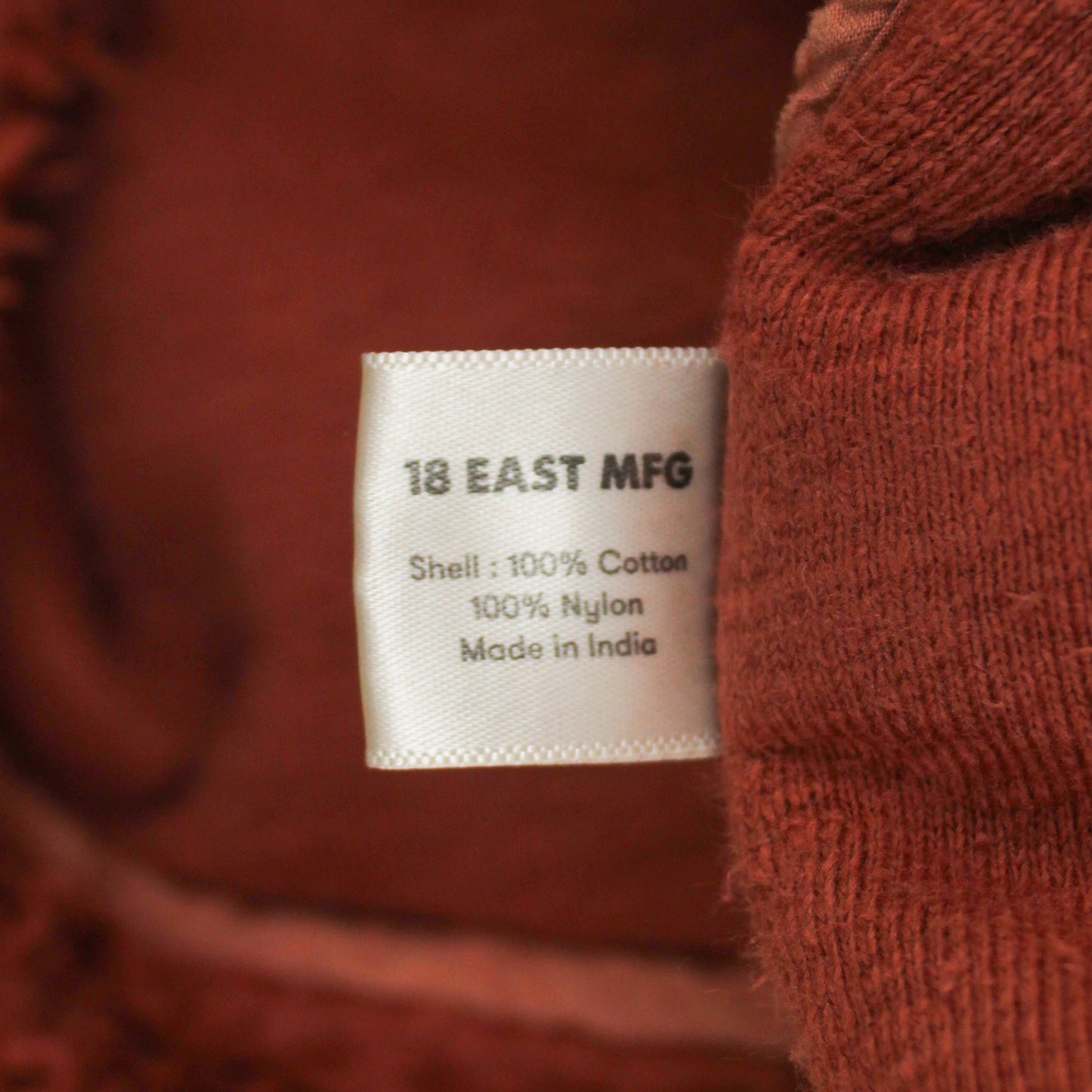 18 East Echo Cotton Sherpa Fleece Quarter Zip