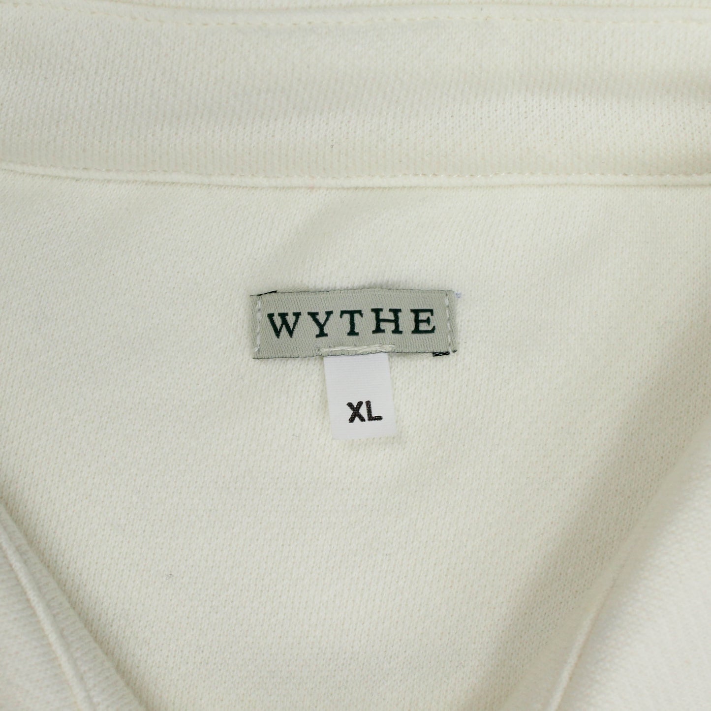 Wythe Cotton Fleece Quarter Zip Sweatshirt