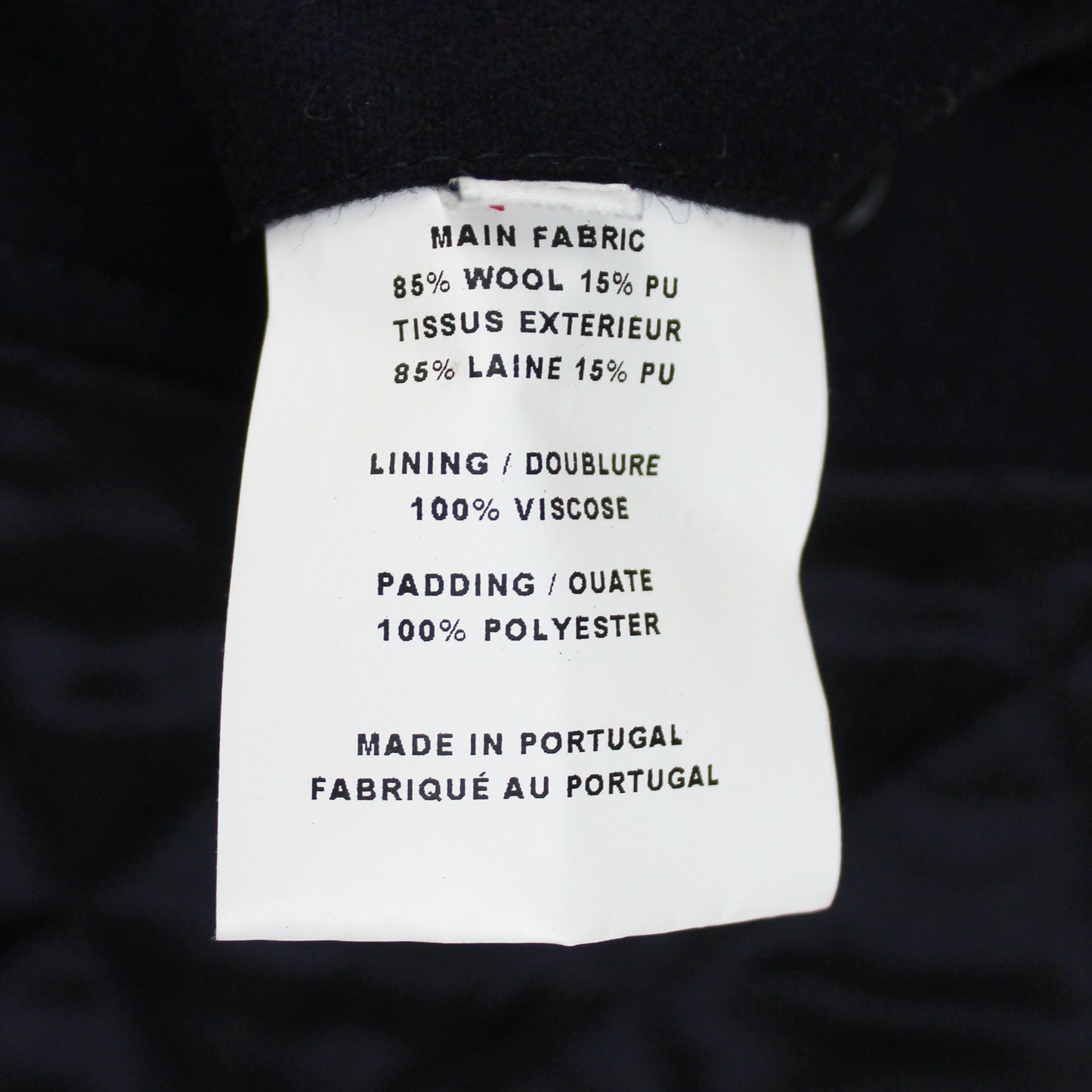 Officine Générale Wool Flannel Padded Bomber Jacket