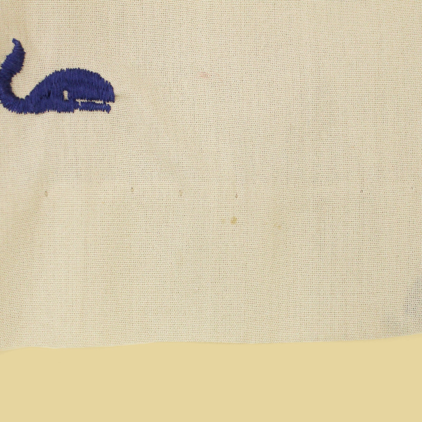 Vintage Whale Embroidered Shorts