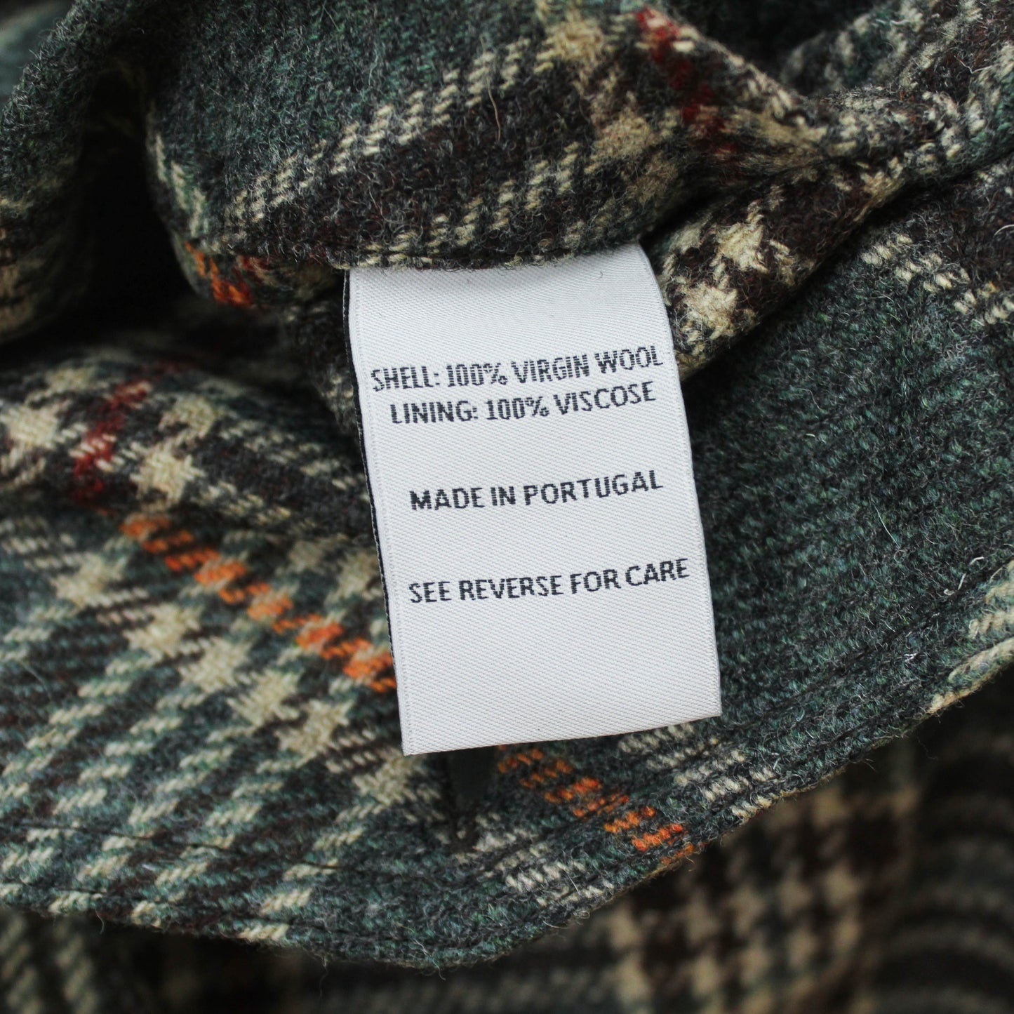 Portuguese Flannel Plaid Wool Flannel Mesc Overshirt