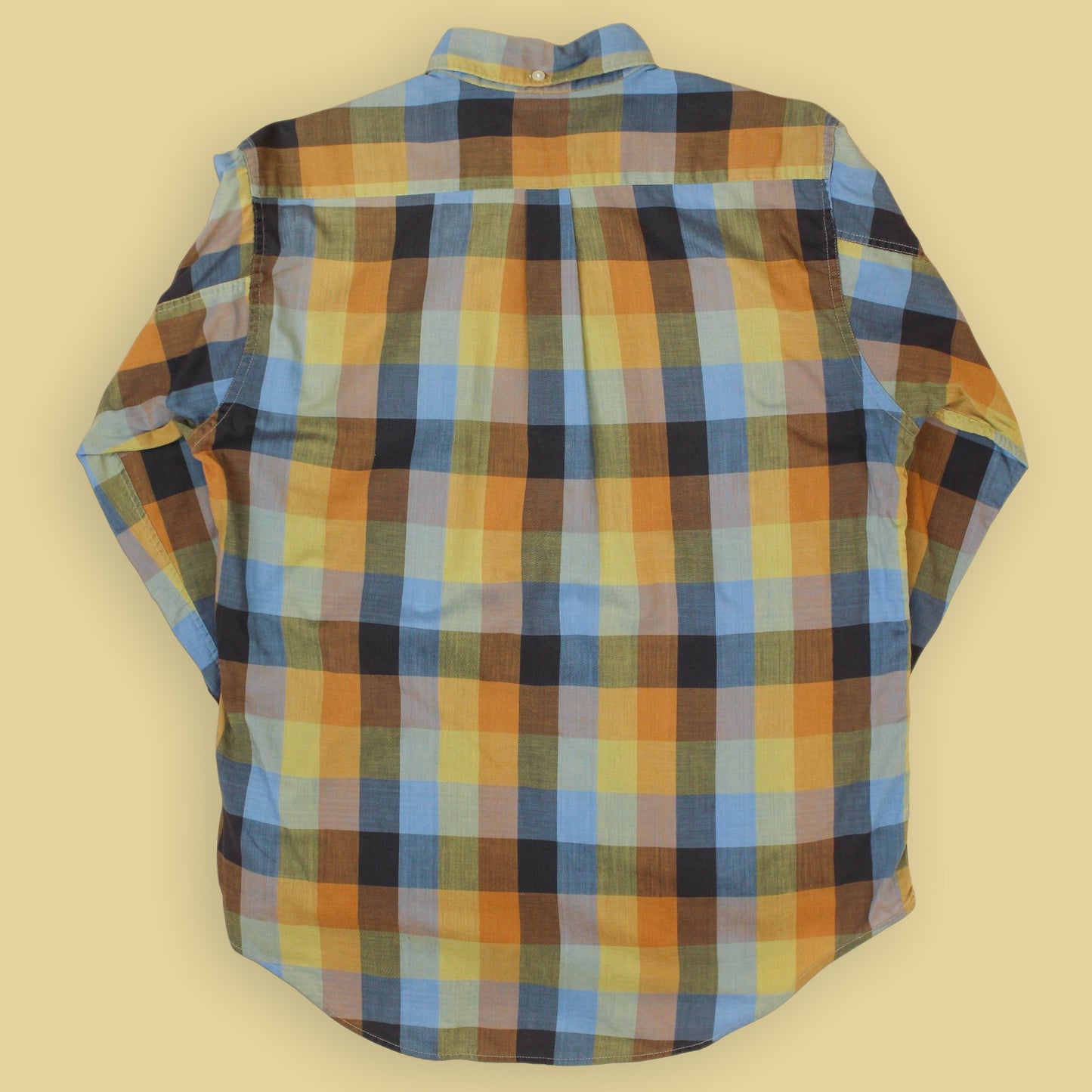 Essley Plaid Cotton Popover Shirt