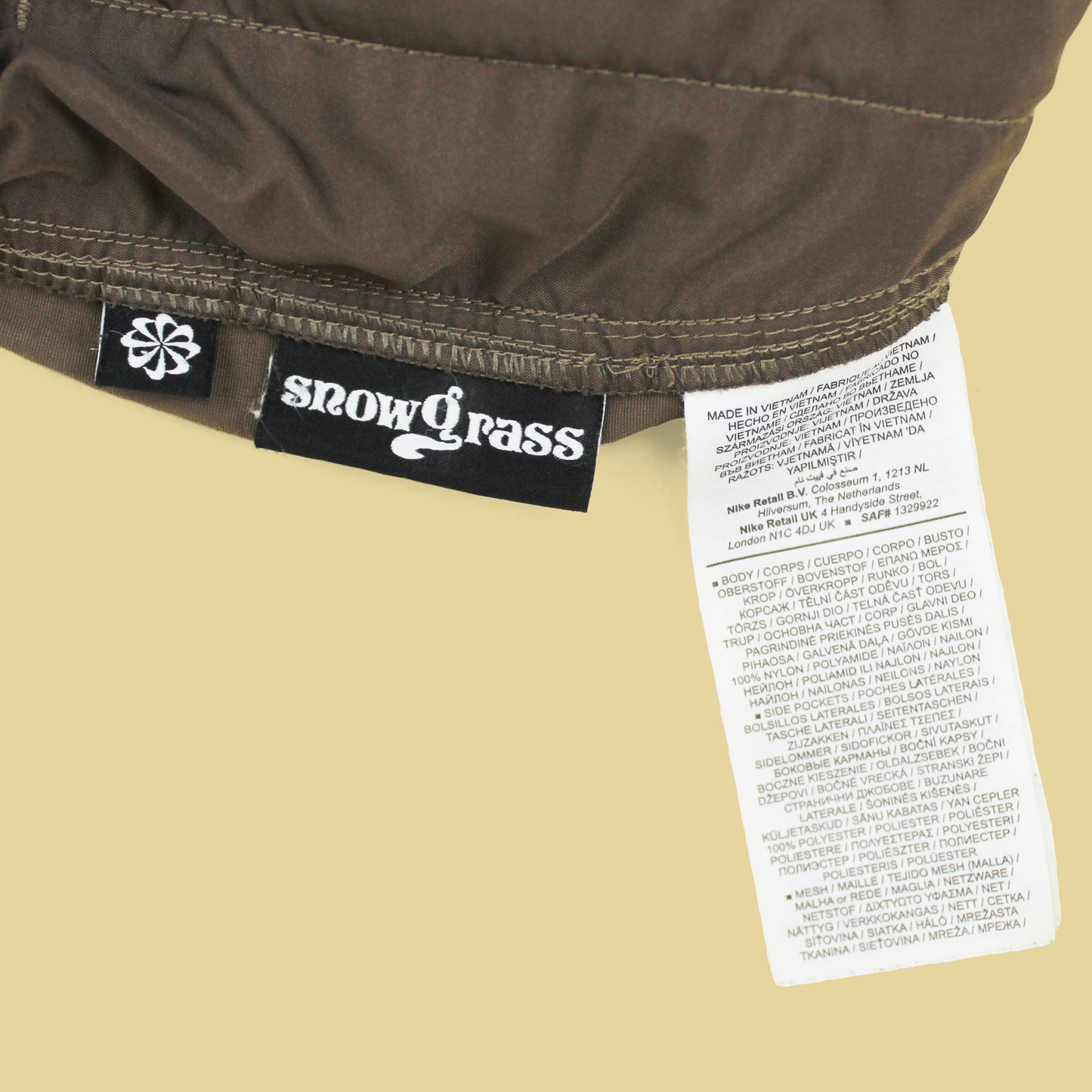 Nike ACG Nylon Snowgrass Cargo Shorts
