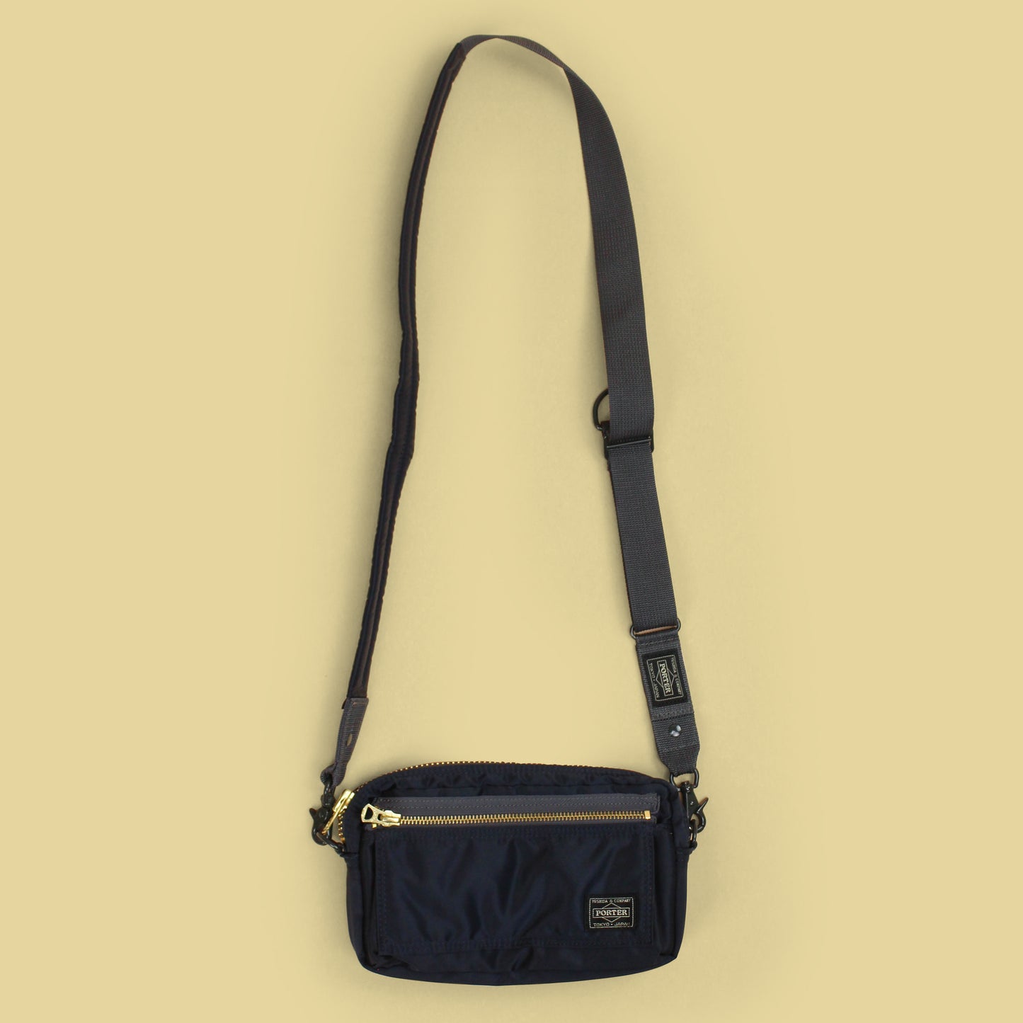 Porter Yoshida & Co. Tanker Crossbody Sling Bag with Wrist Strap