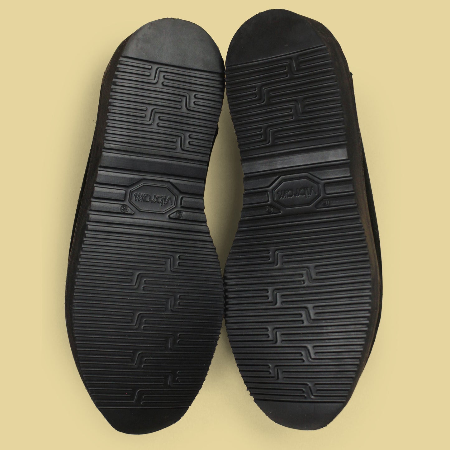 Needles Black Suede Wedge Sole Mountain Clog