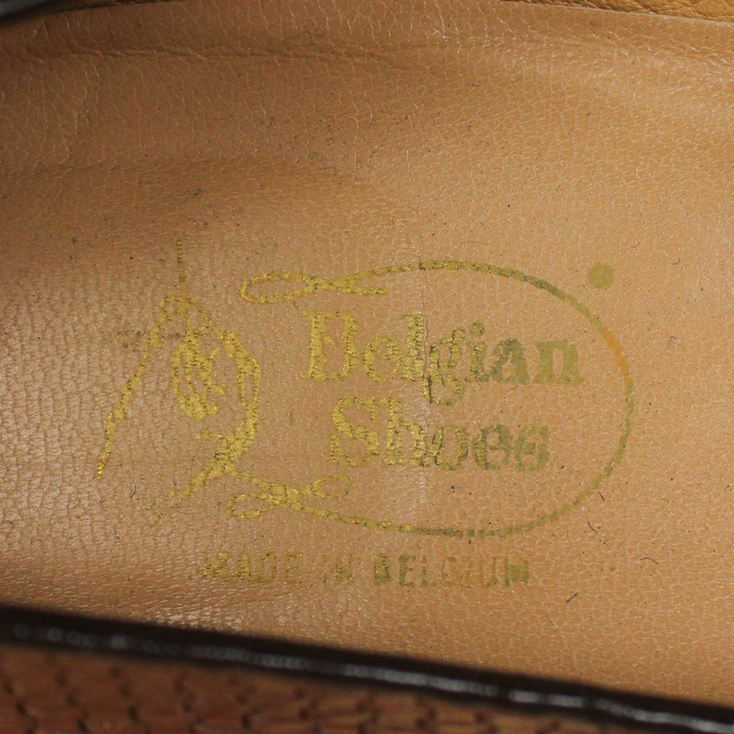 Belgian Shoes Woven Leather Mr Casual Slippers/Loafers