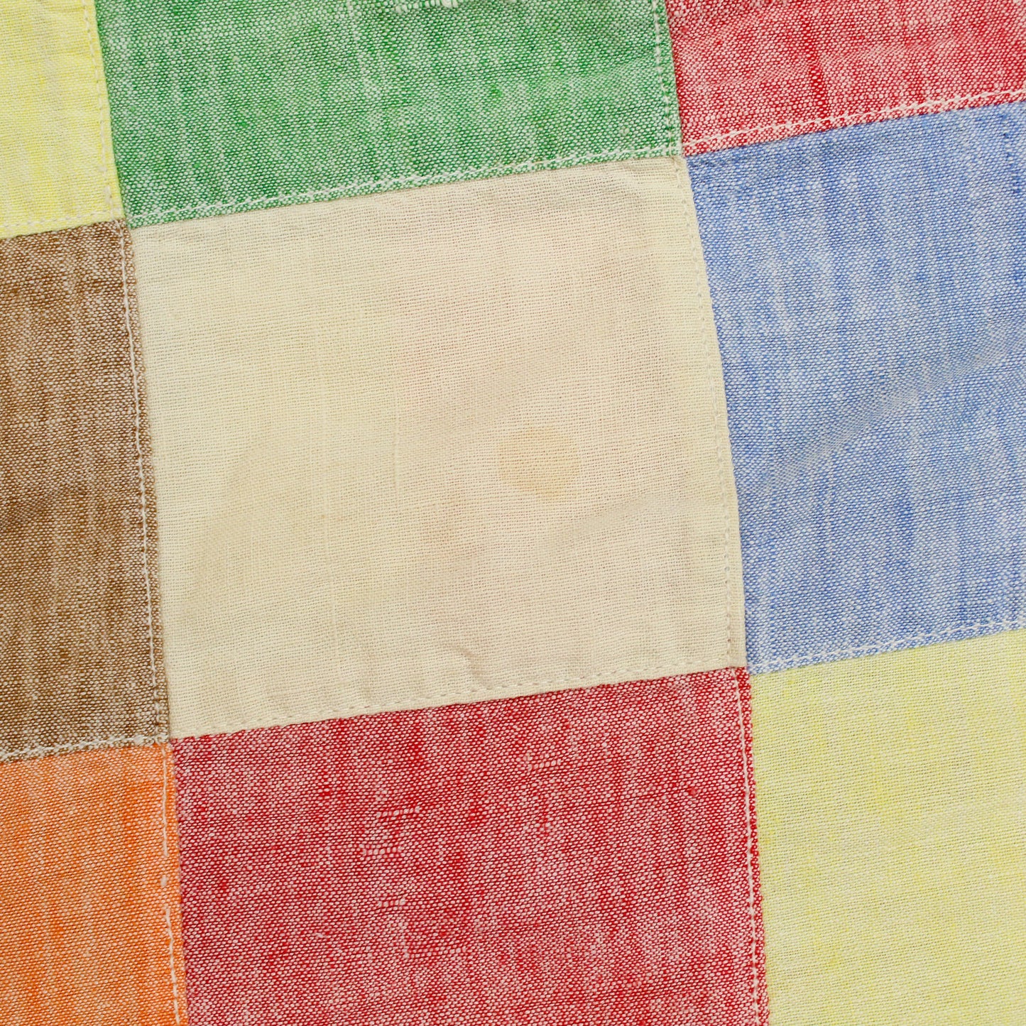 Asher Patchwork Madras Pants
