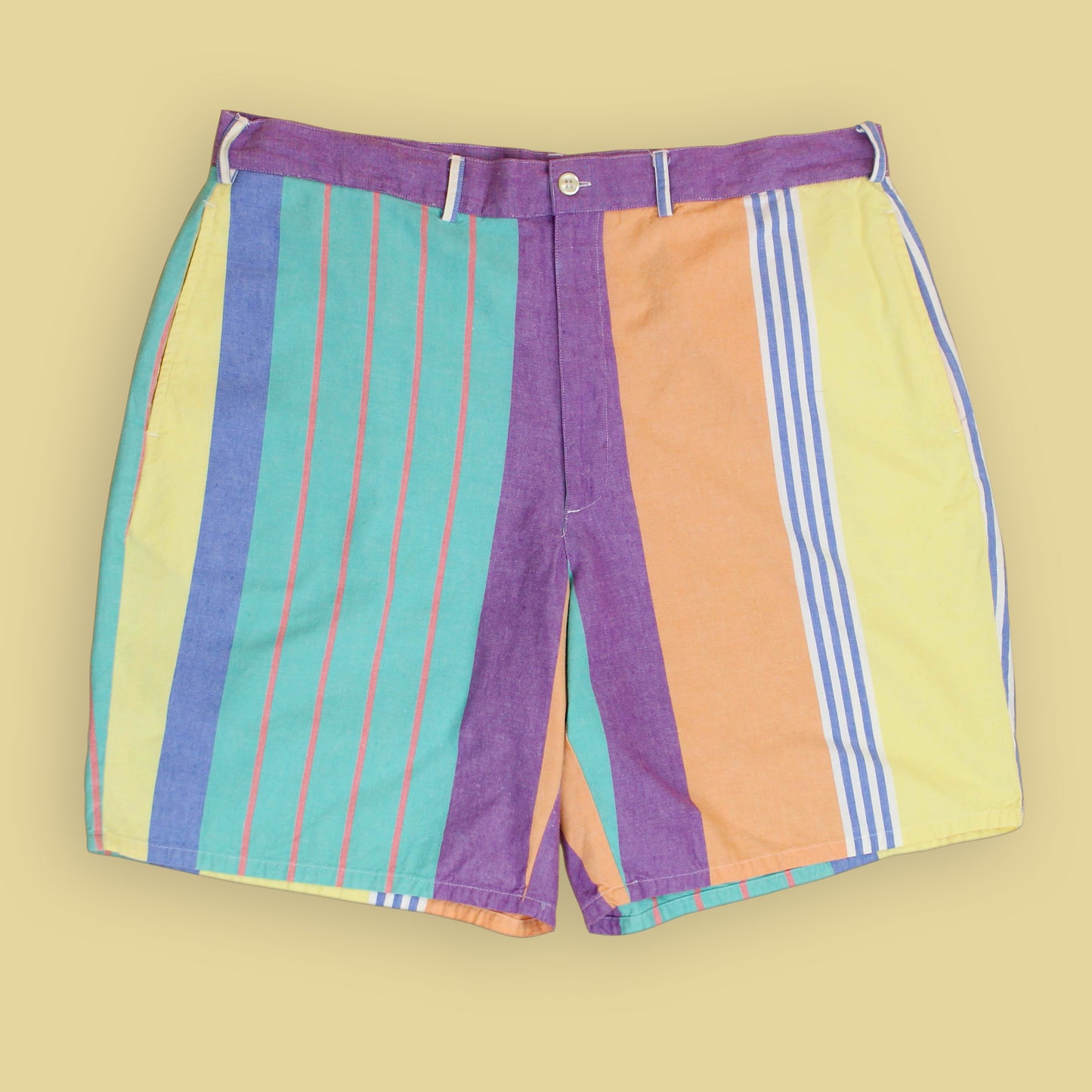 Brooks Brothers Striped Madras Shorts