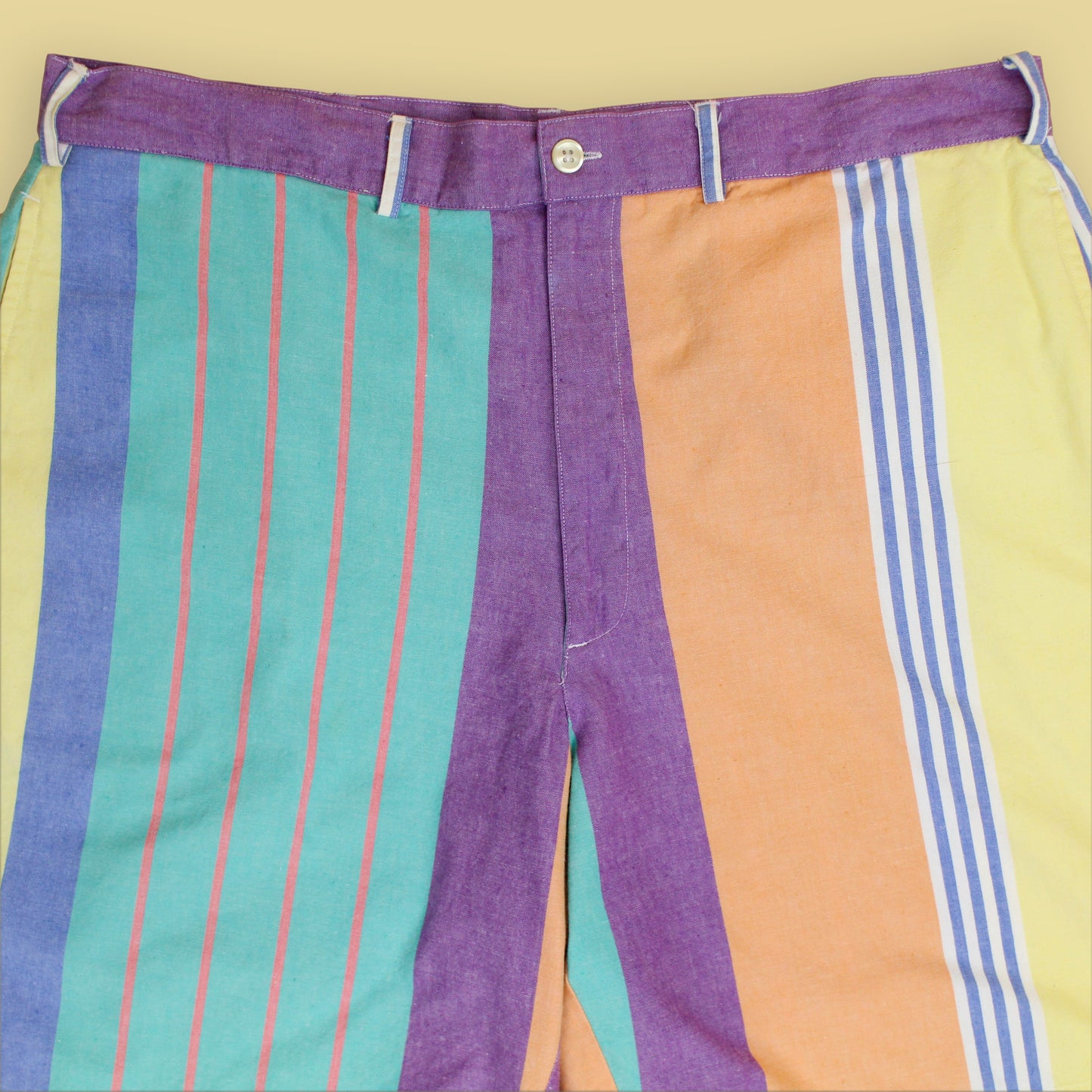 Brooks Brothers Striped Madras Shorts